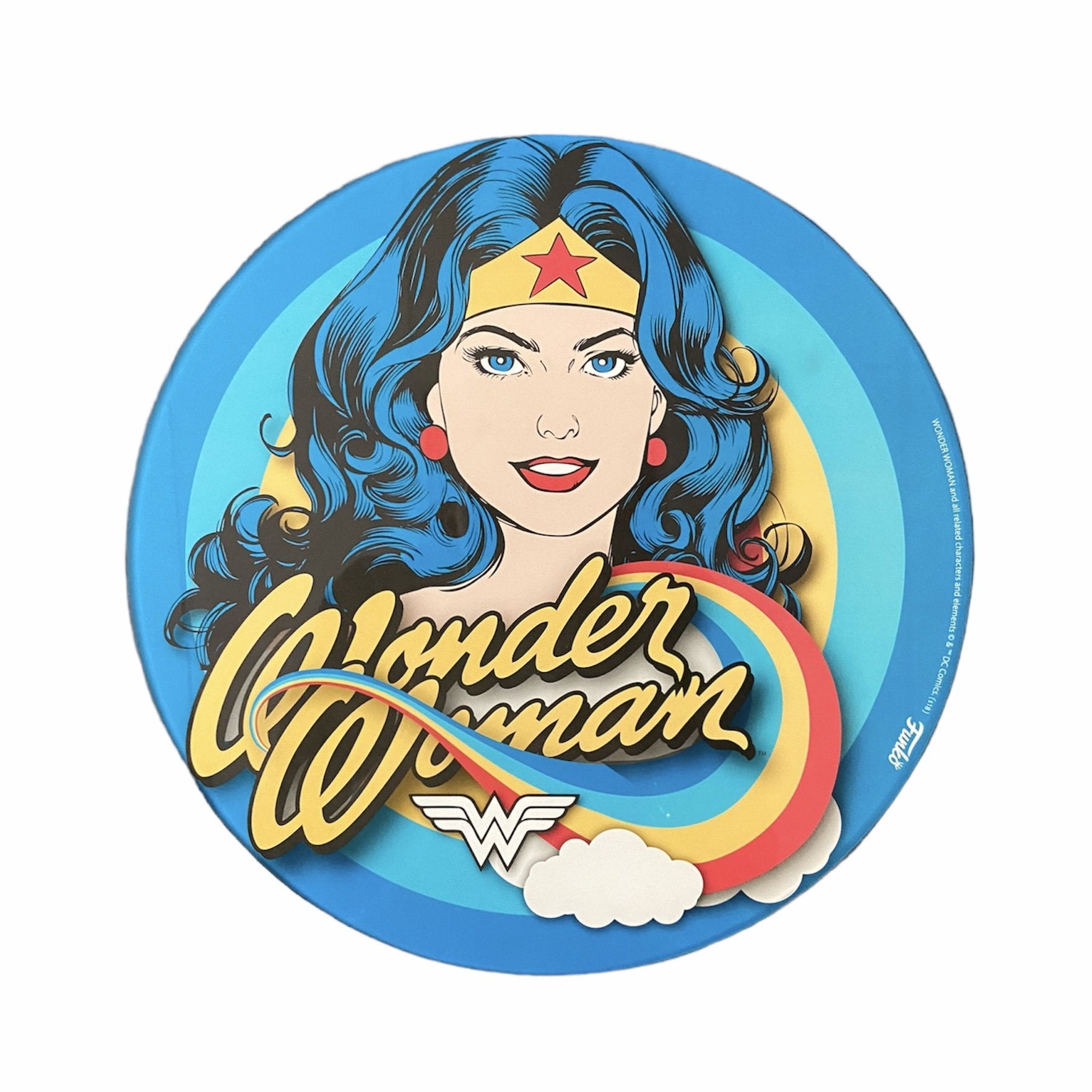 DC RAINBOW WONDER WOMAN CHOPPING BOARD - Pop Figures | Funko | Pop Funko | Funko Pop