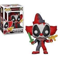DEADPOOL CLOWN DEADPOOL FUNKO POP! VINYL BOBBLE-HEAD - Pop Figures
