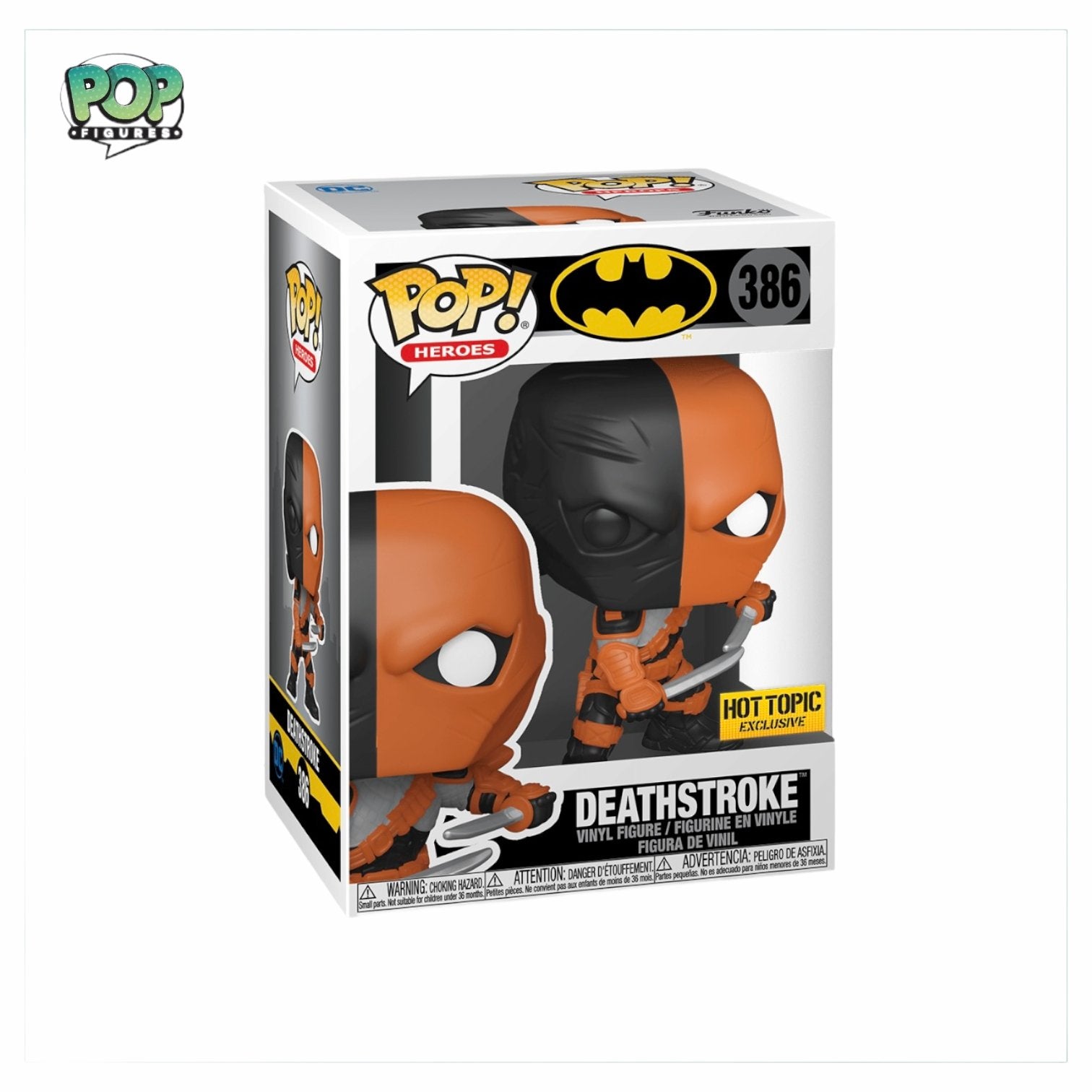 Deathstroke #386 Funko Pop! Batman- Hot Topic Exclusive - Pop Figures | Funko | Pop Funko | Funko Pop