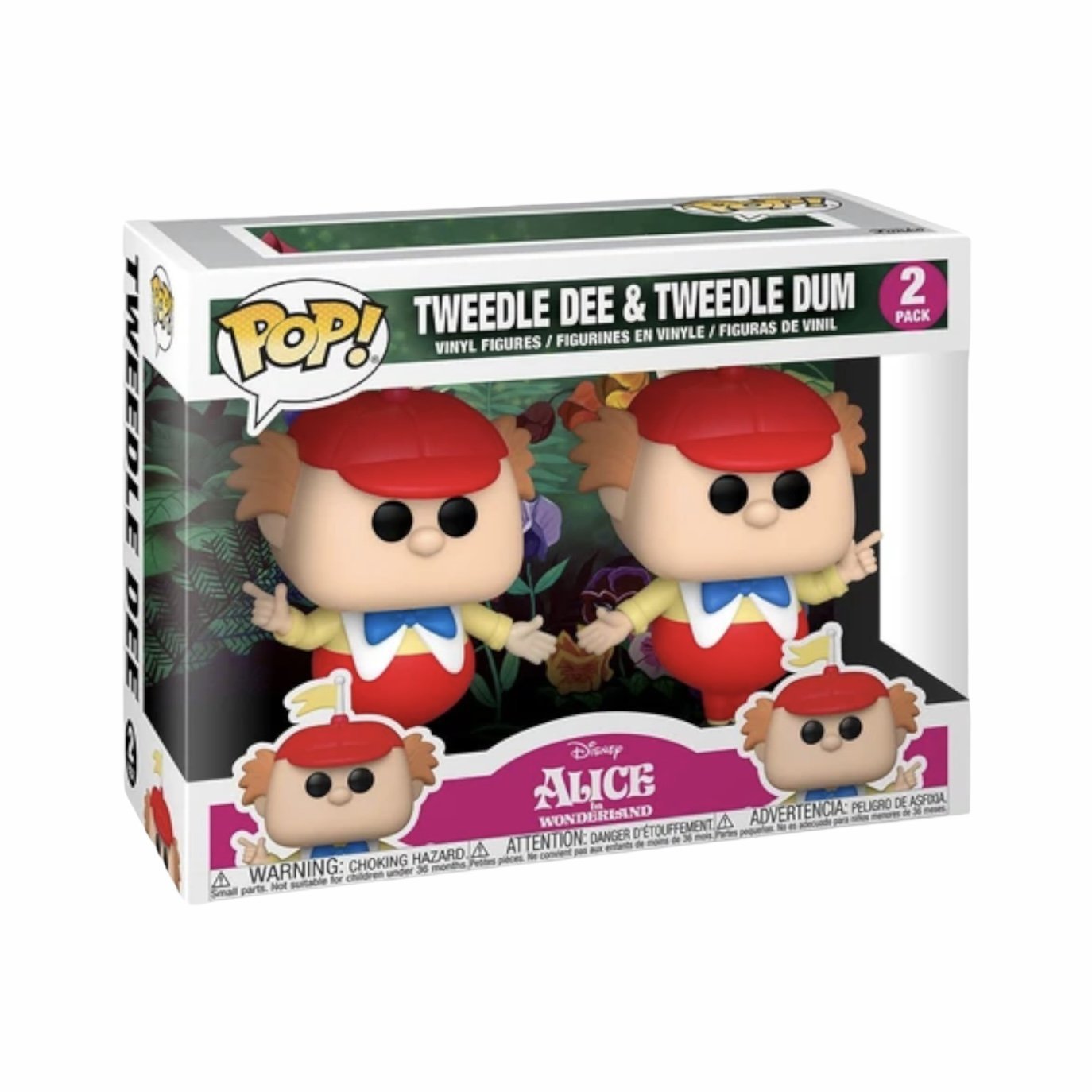 Disney - Alice in Wonderland - Tweedle Dee and Dum - Pop Figures | Funko | Pop Funko | Funko Pop