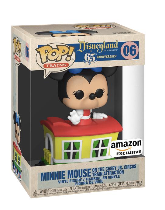 Disneyland 65th - MINNIE MOUSE ON THE CASEY JR. CIRCUS TRAIN ATTRACTION - Pop Figures | Funko | Pop Funko | Funko Pop