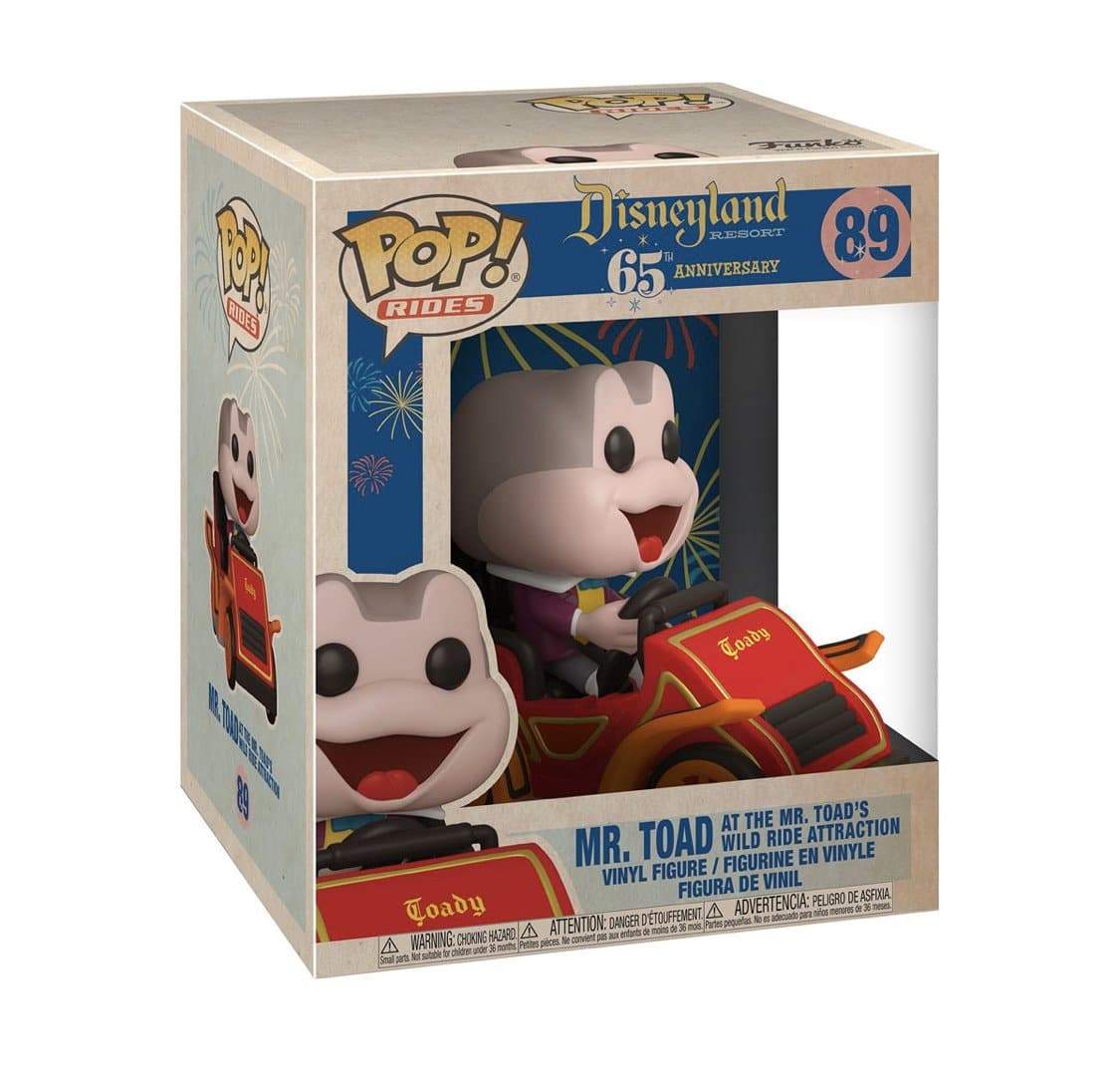 Disneyland 65th: Mr Toad in Car Funko Pop Ride - Pop Figures