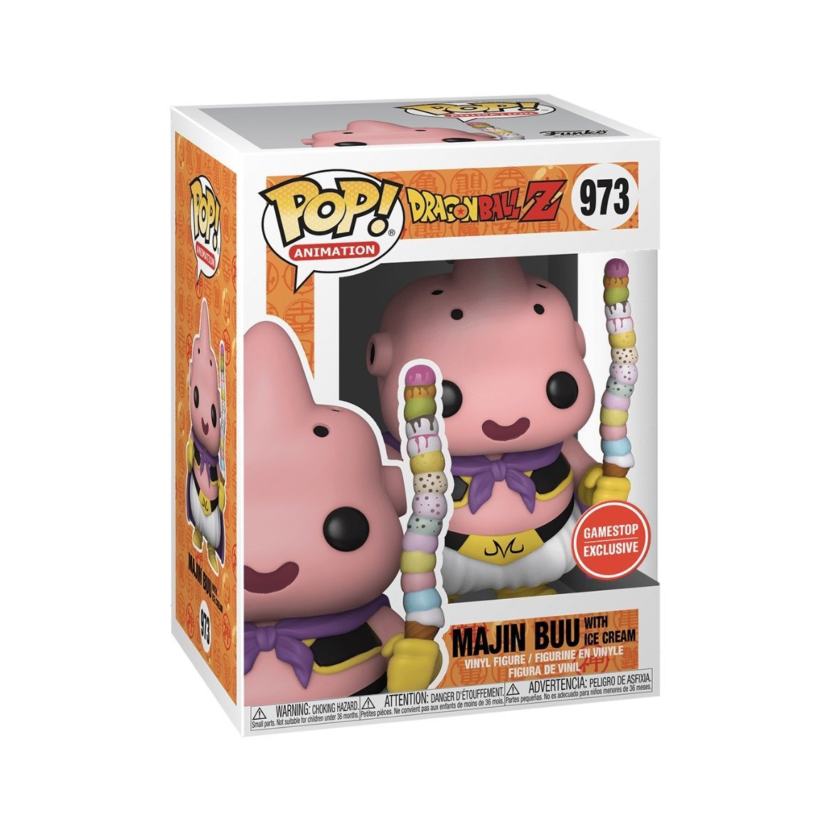 Dragon ball Z - Majin Buu W/ Ice Cream - GameStop Exclusive - PREORDER - Pop Figures | Funko | Pop Funko | Funko Pop