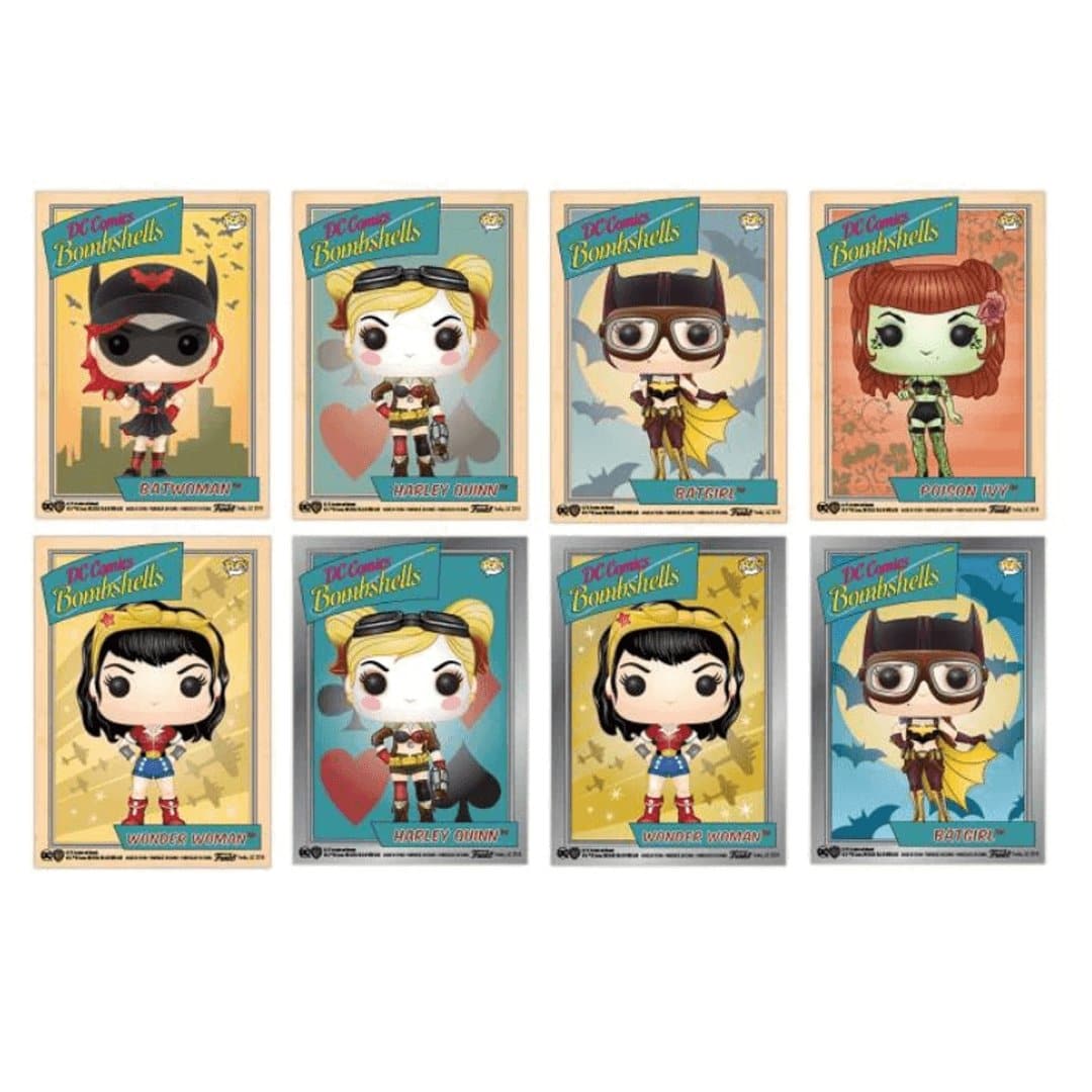 FUNKO DC BOMBSHELLS DELUXE EXC COLLECTORS BOX - Pop Figures