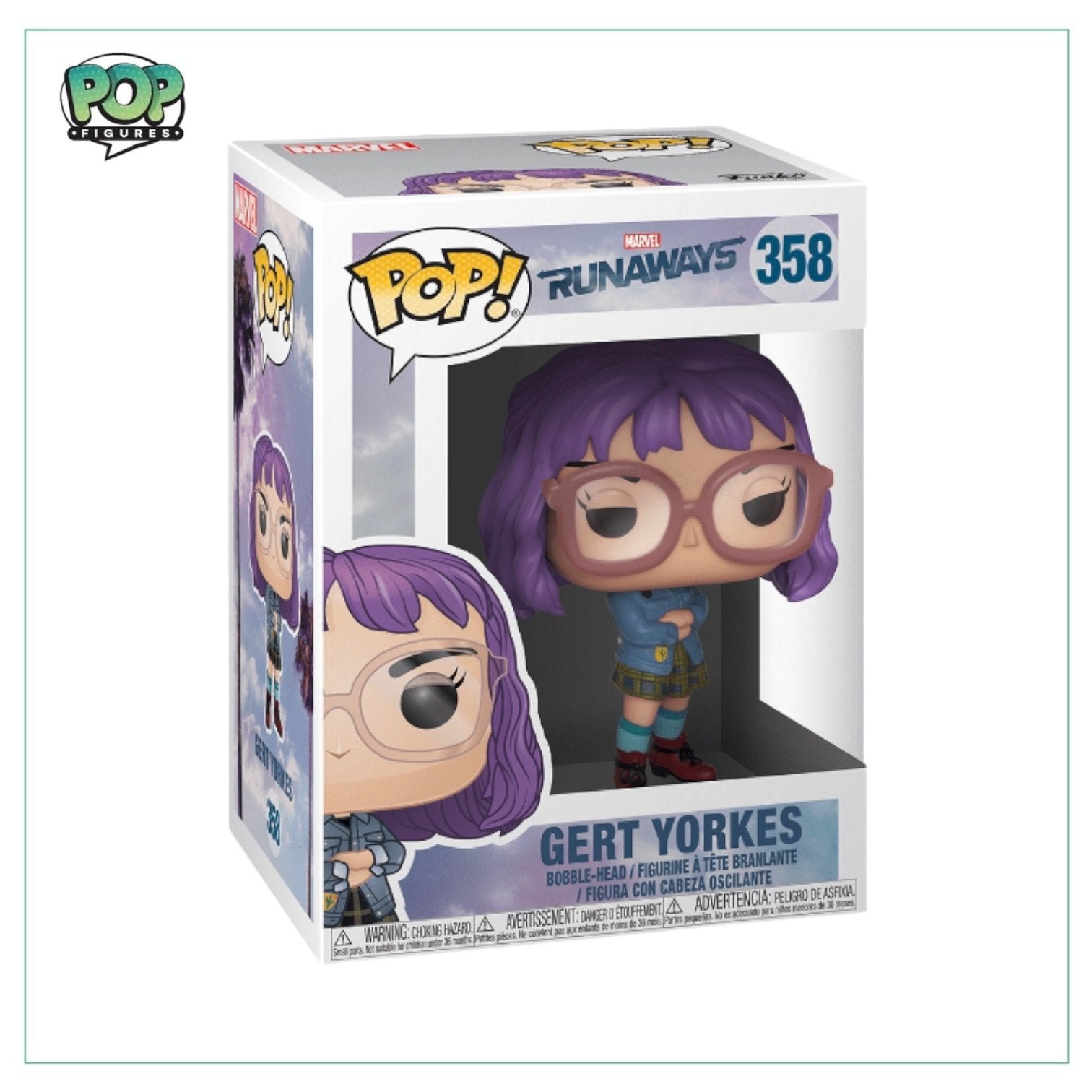Gert Yorkes #358 Funko Pop! Marvel Runaways - Pop Figures | Funko | Pop Funko | Funko Pop