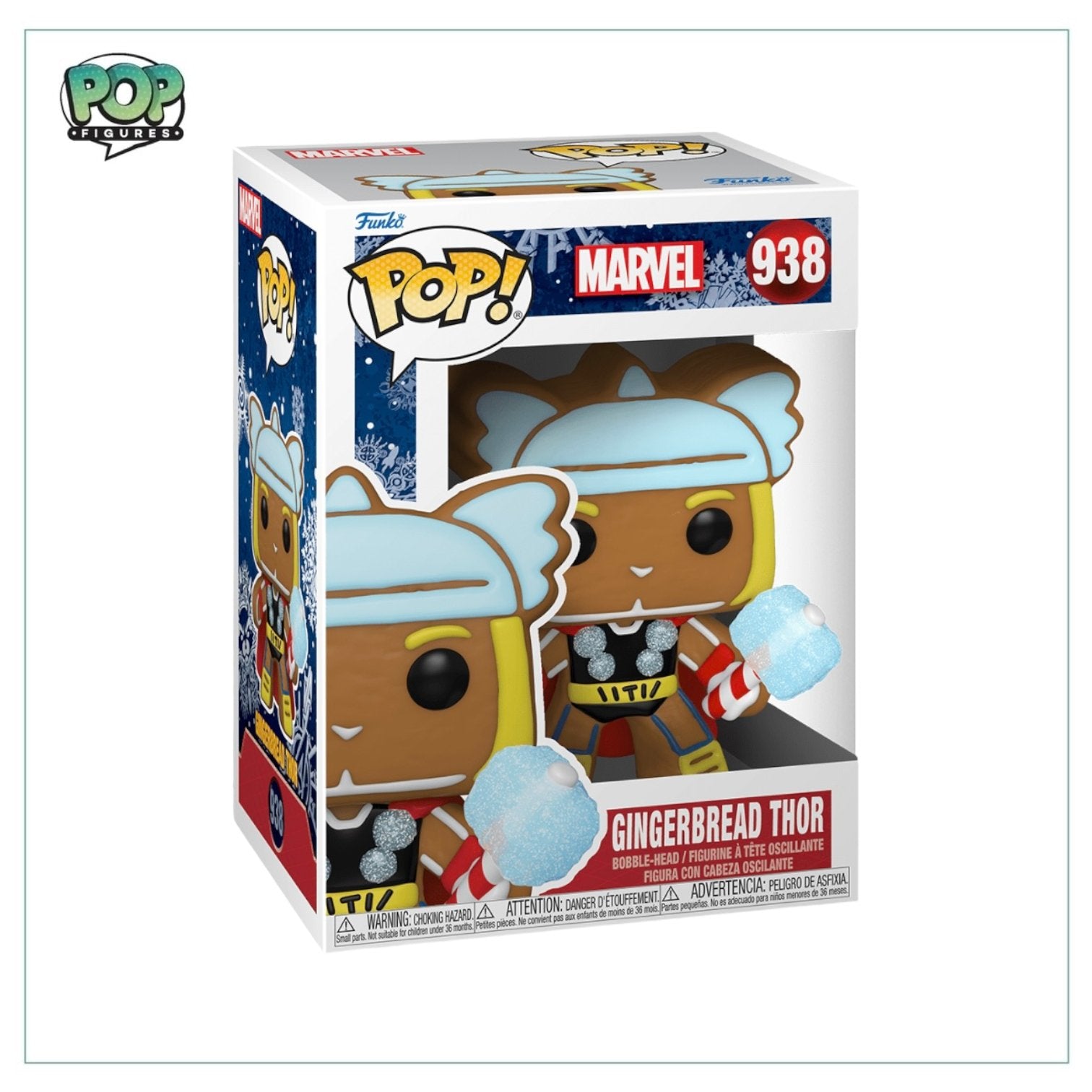 Gingerbread Thor #938 Funko Pop! Marvel - PREORDER - Pop Figures | Funko | Pop Funko | Funko Pop