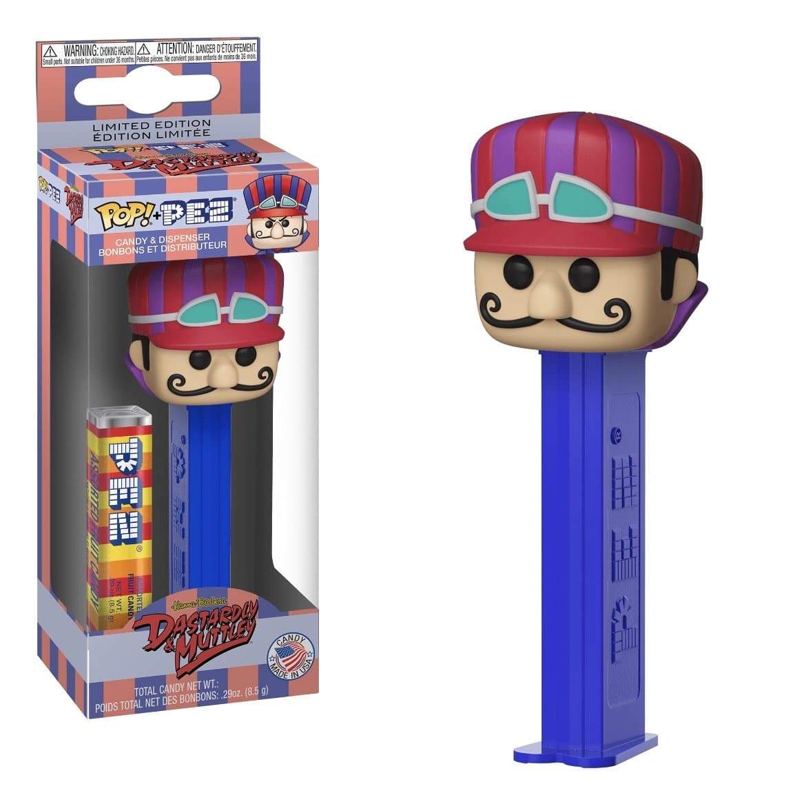 Hanna Barbera - Dick Dastardly PEZ - Pop Figures