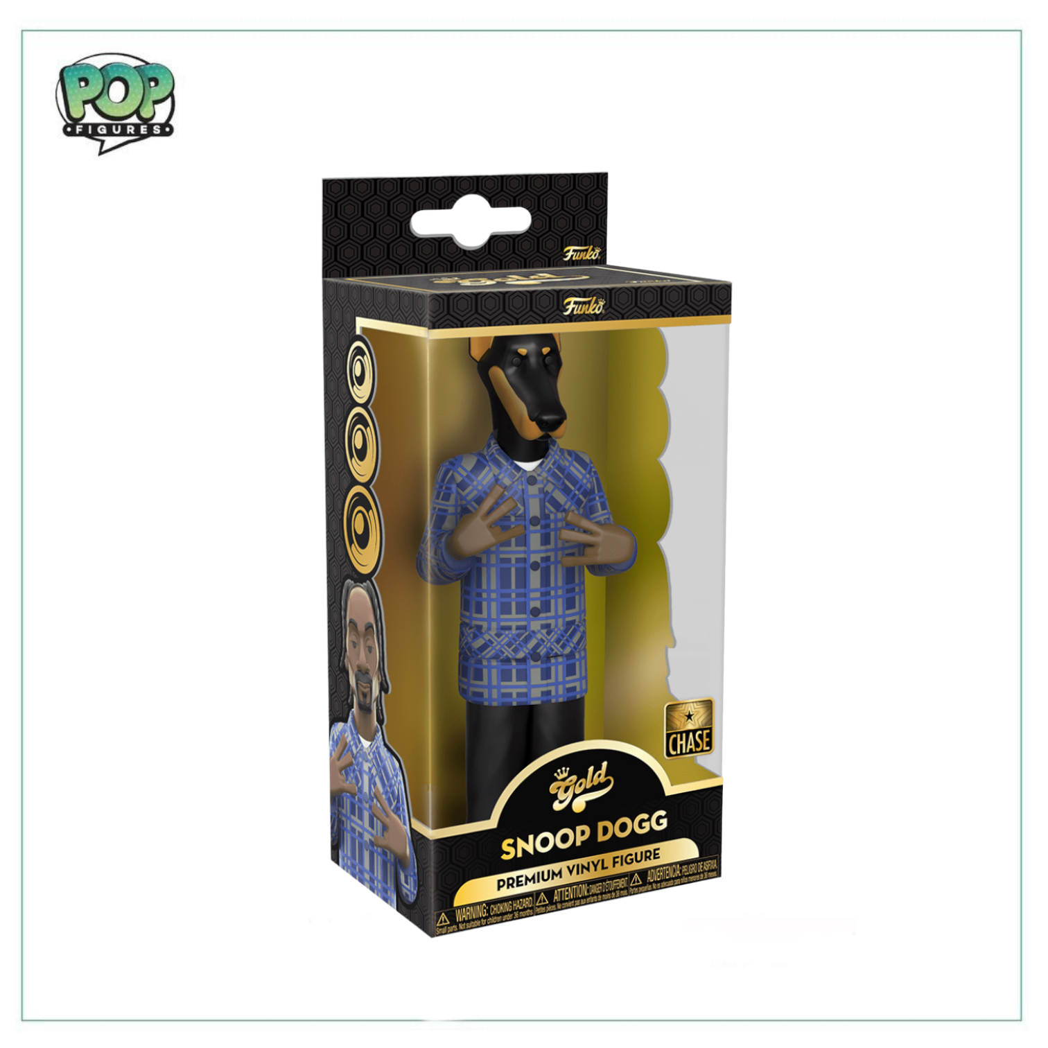 Snoop Dogg - Music - Funko Gold Premium Vinyl Figure! - Chance of Chase