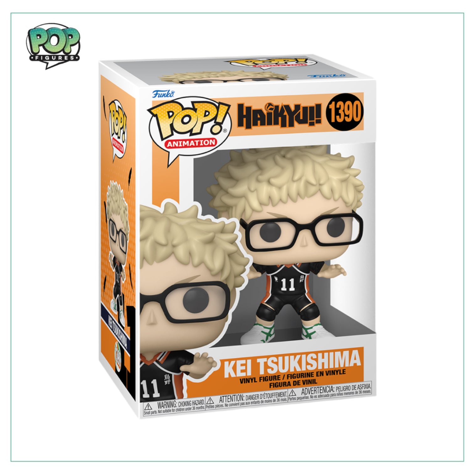 Kei Tsukishima #1390 Funko Pop! - Haikyu!!