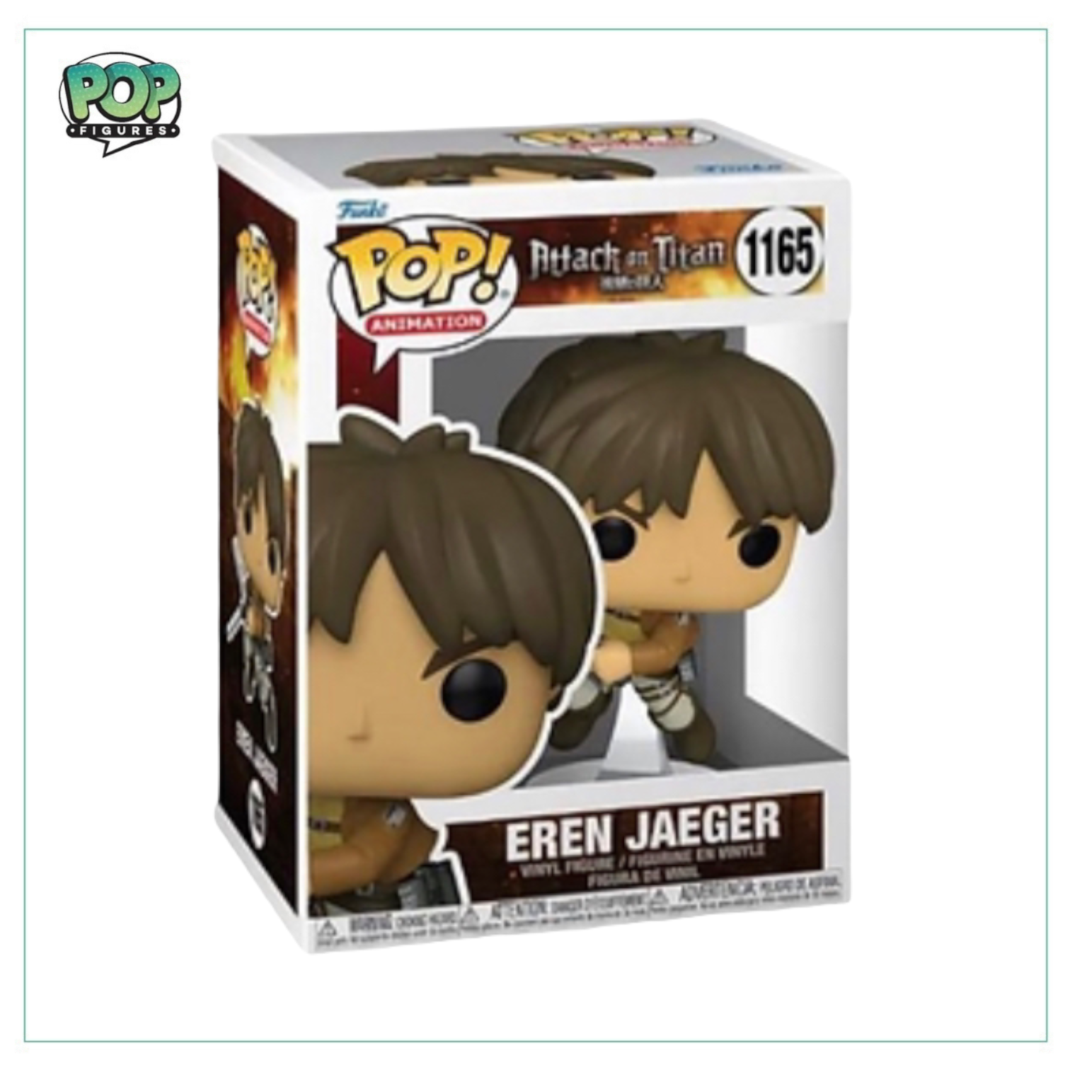 Eren Jaeger #1165 Funko Pop!- Attack on Titan