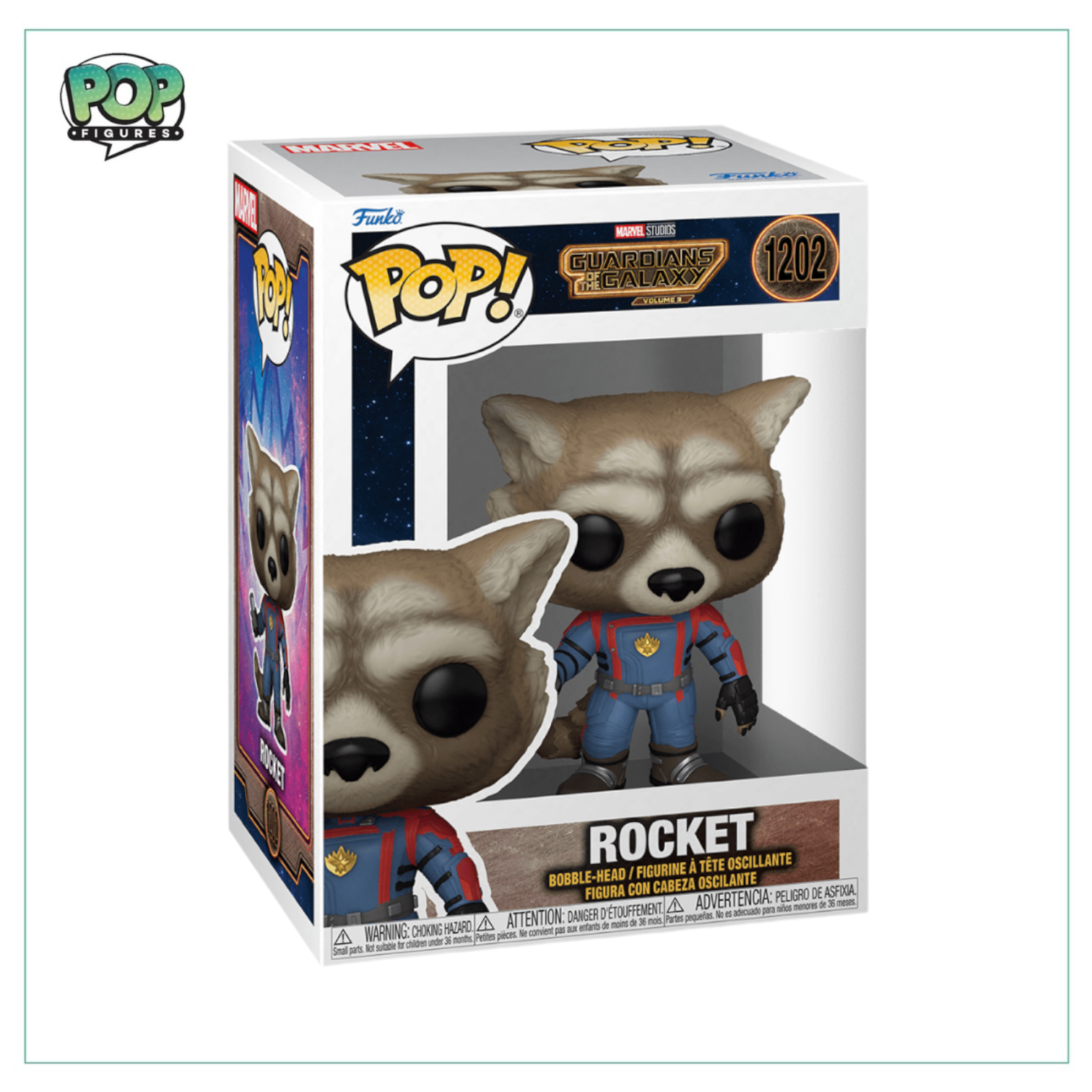 Rocket #1202 Funko Pop! - Guardians of the Galaxy Vol. 3