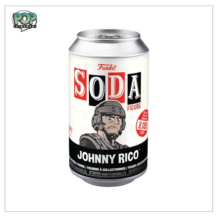 Johnny Rico Funko Soda Vinyl Figure! - Starship Troopers - LE8000 Pcs USA - Chance of Chase