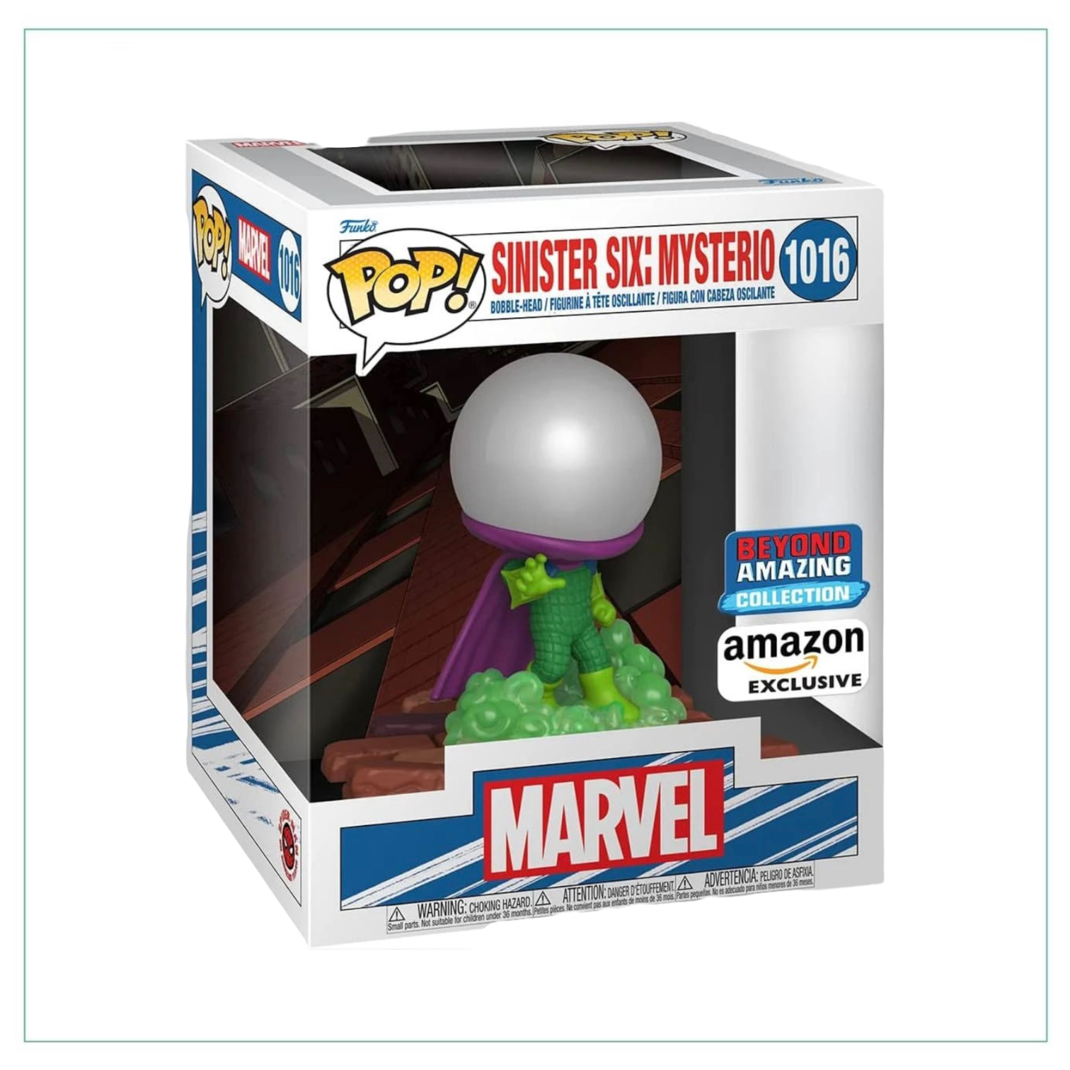 Sinister Six: Mysterio #1016 Funko Pop! Deluxe Marvel - Amazon Exclusive