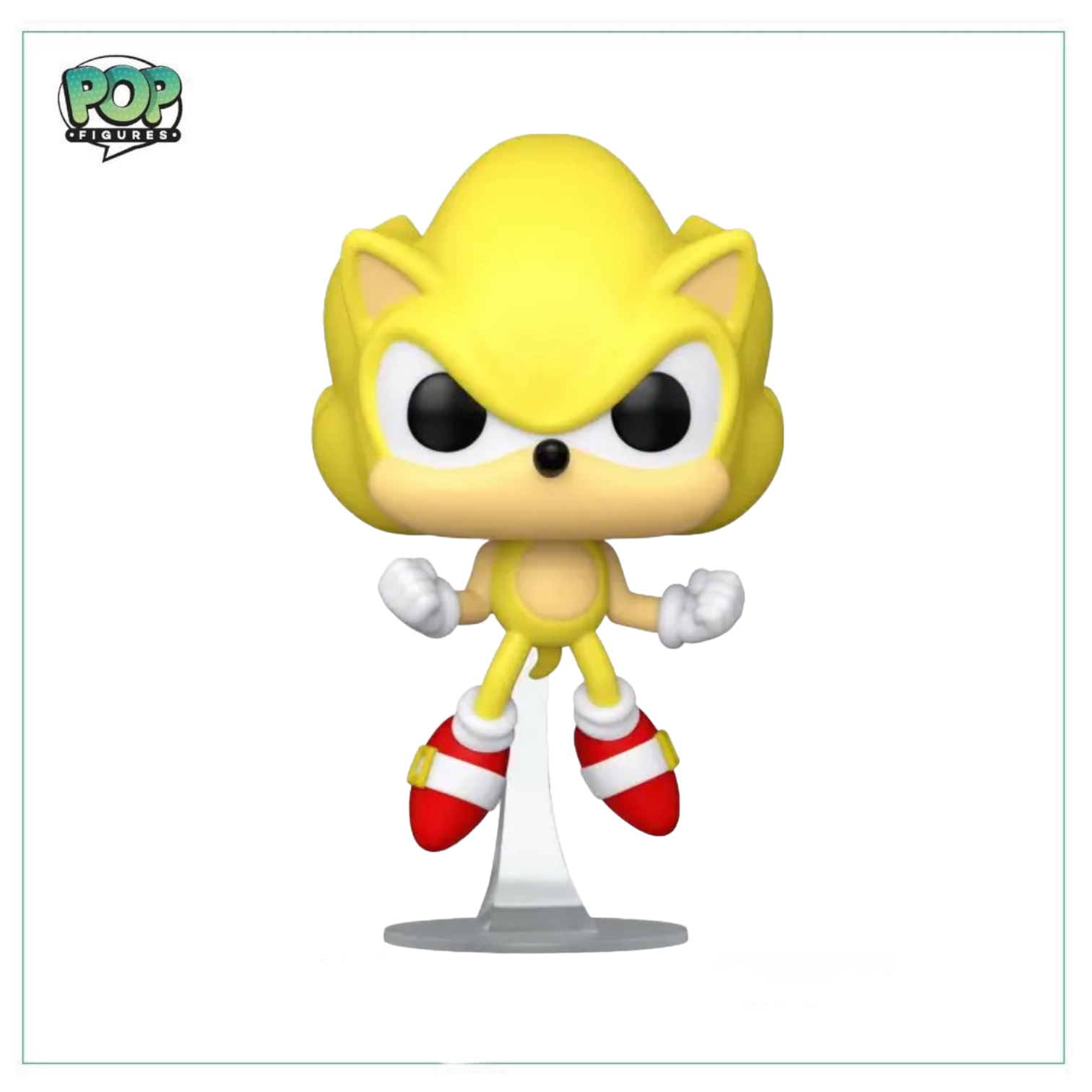 Super Sonic First Appearance (Glows In The Dark) #877 Funko Pop! Sonic The Hedgehog - 2022 SDCC Shared Exclusive