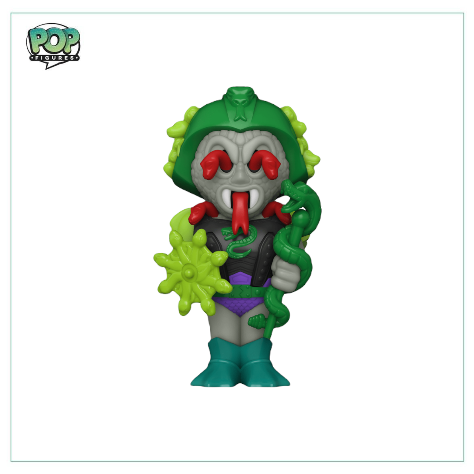 Snake Face Funko Soda Vinyl Figure! - Masters Of The Universe - LE5000 Pcs USA - NYCC 2021 Shared Exclusive - Chance of Chase