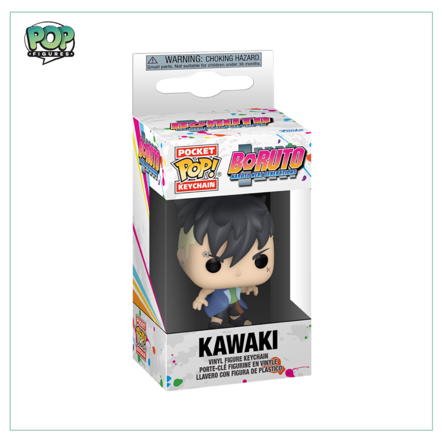 Kawaki Funko Pocket Pop! Keychain - Boruto Naruto Next Generation