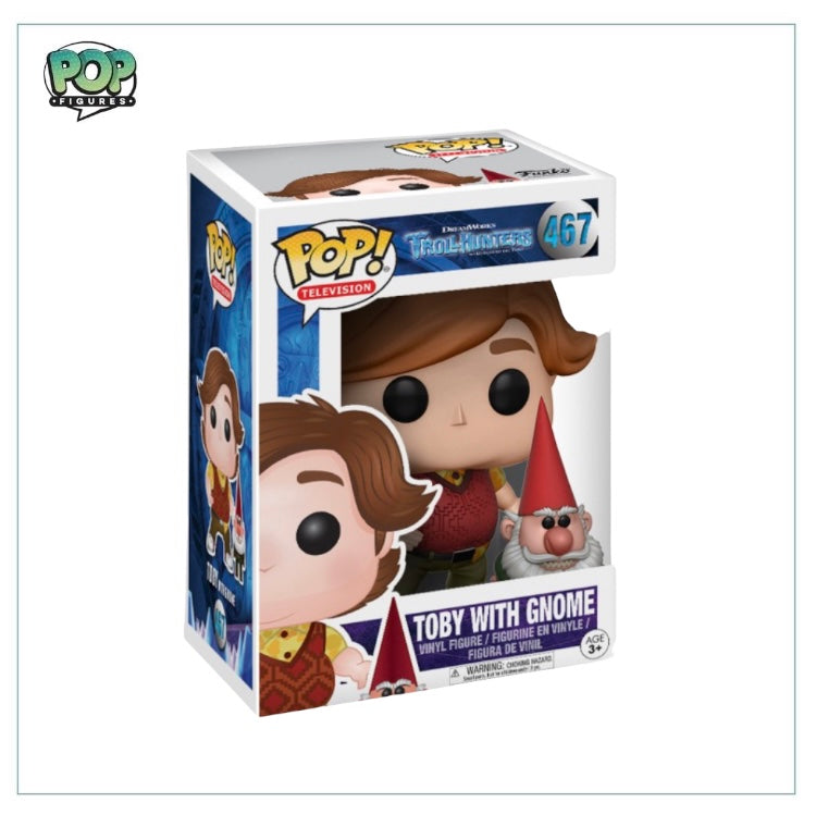 Toby with Gnome #467 Funko Pop! - Trollhunters