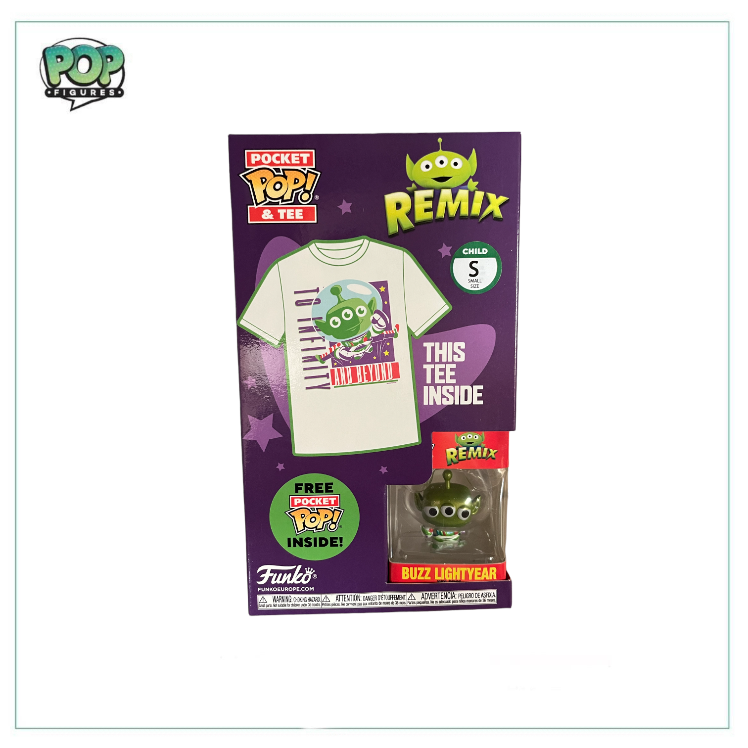 Pocket POP! & Tee: Disney - Alien Buzz