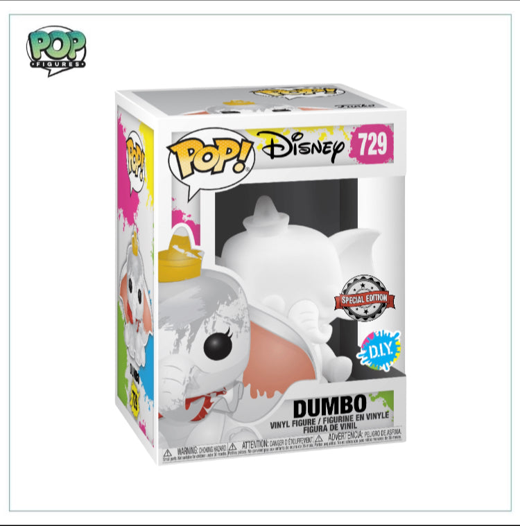 Disney, Dumbo (DIY) Funko #729 Pop! Special Edition