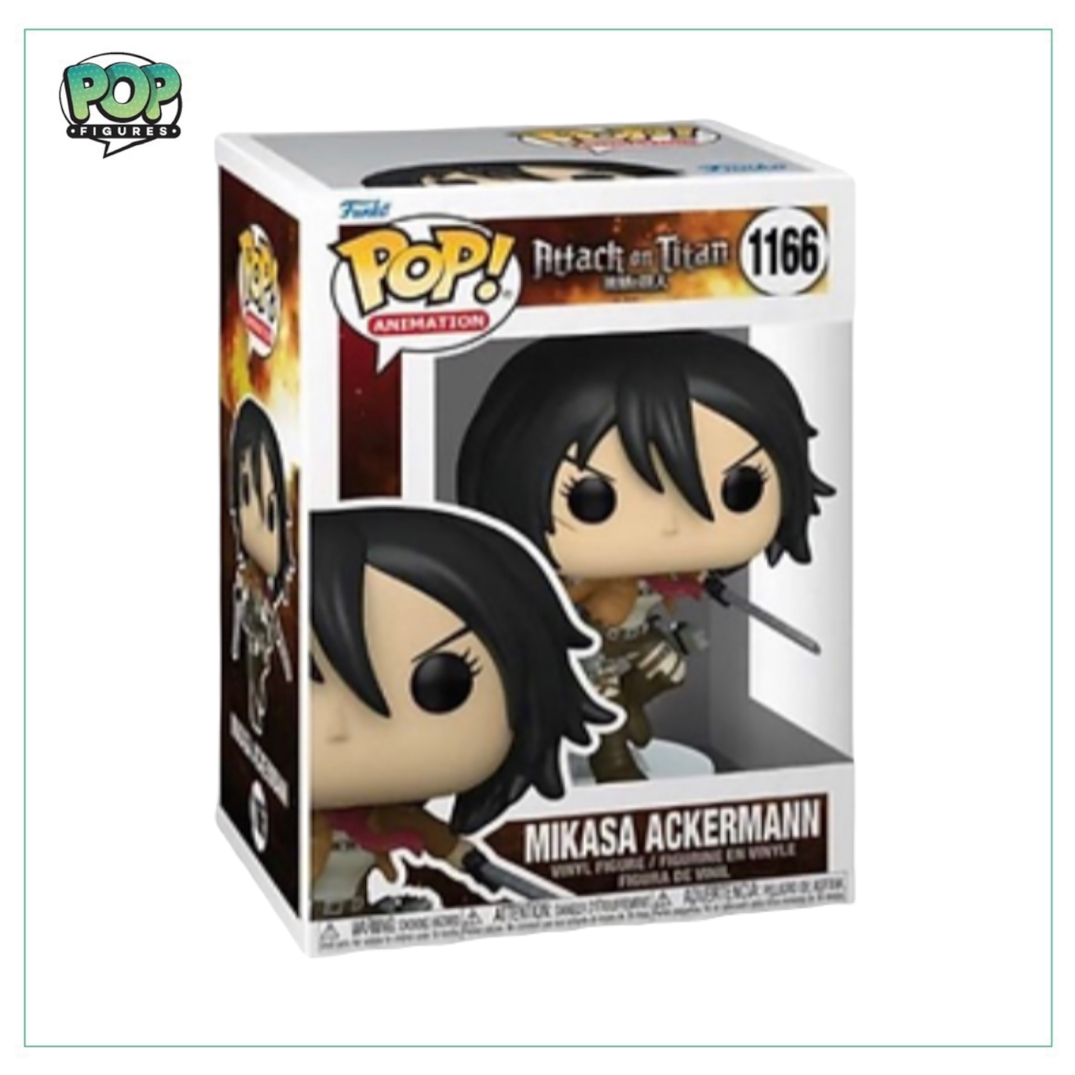 Mikasa Ackermann #1166 Funko Pop! Attack on Titan