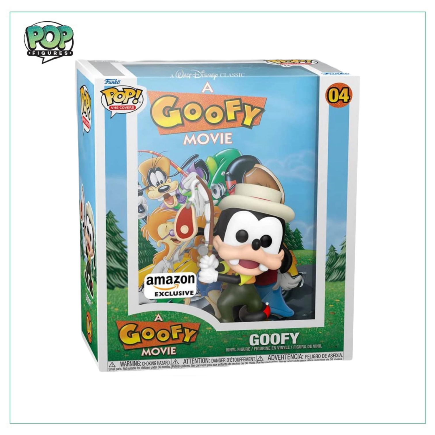 Goofy #04 Funko Pop! VHS Covers: The Goofy Movie - Amazon Exclusive