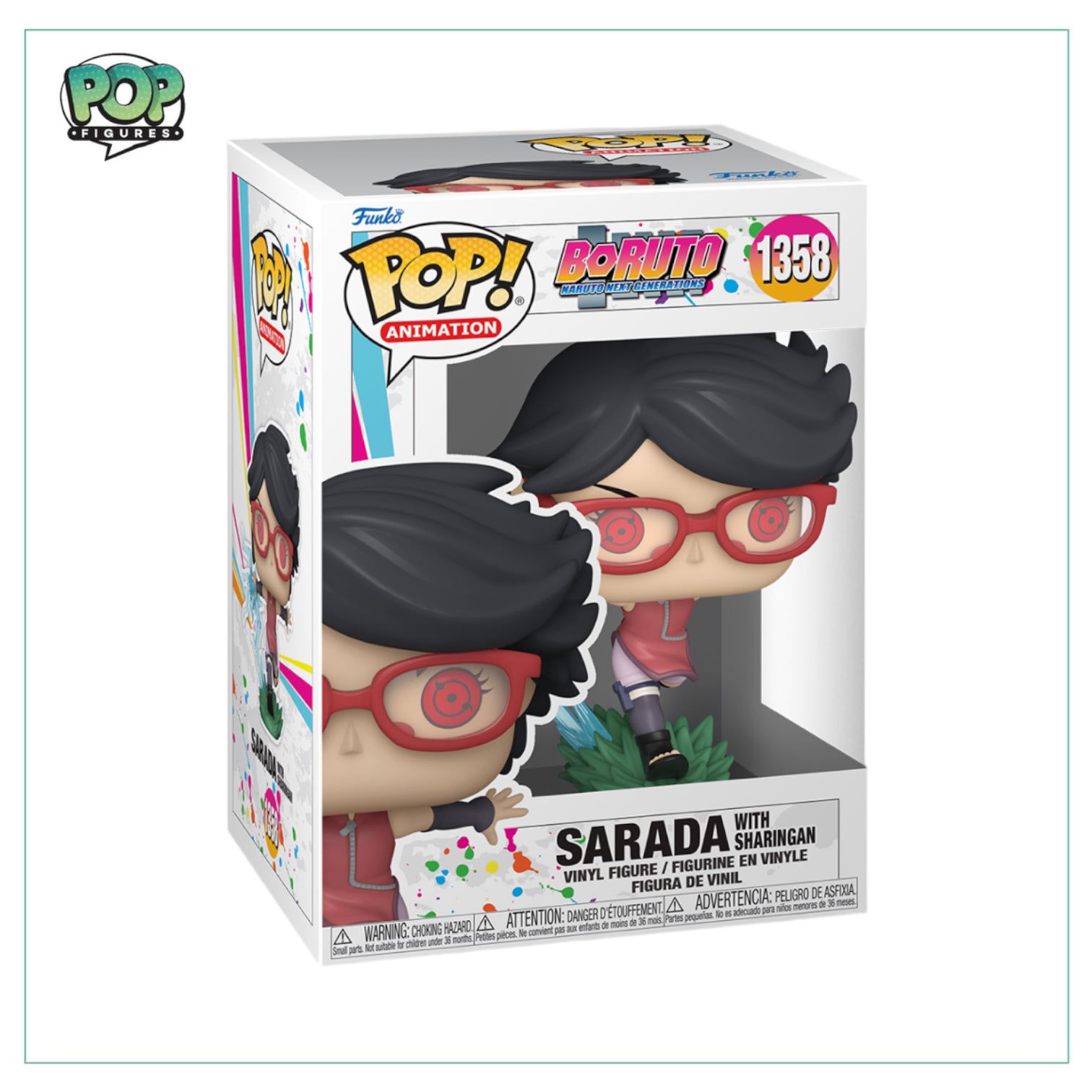 Sarada W/ Sharingan #1358 Funko Pop! Boruto Naruto Next Generation
