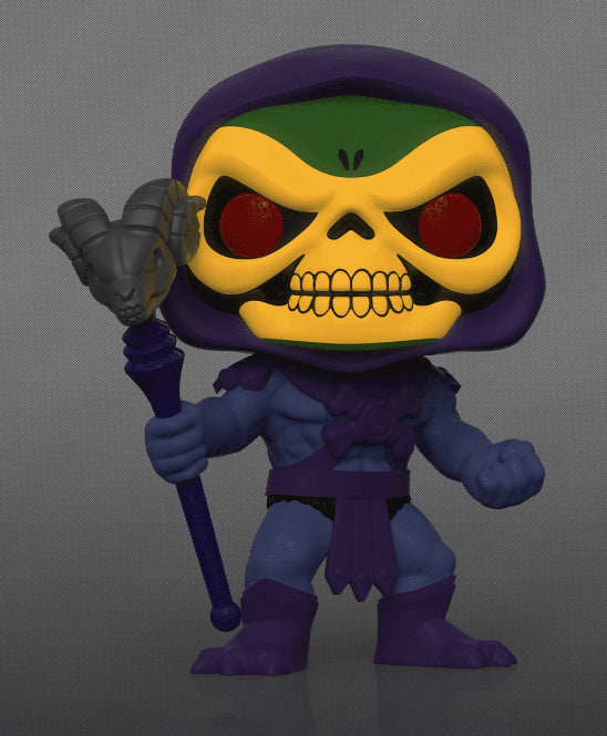 Skeletor (Glow In The Dark) #73 Deluxe Funko 10” Pop! Masters Of The Universe, GameStop