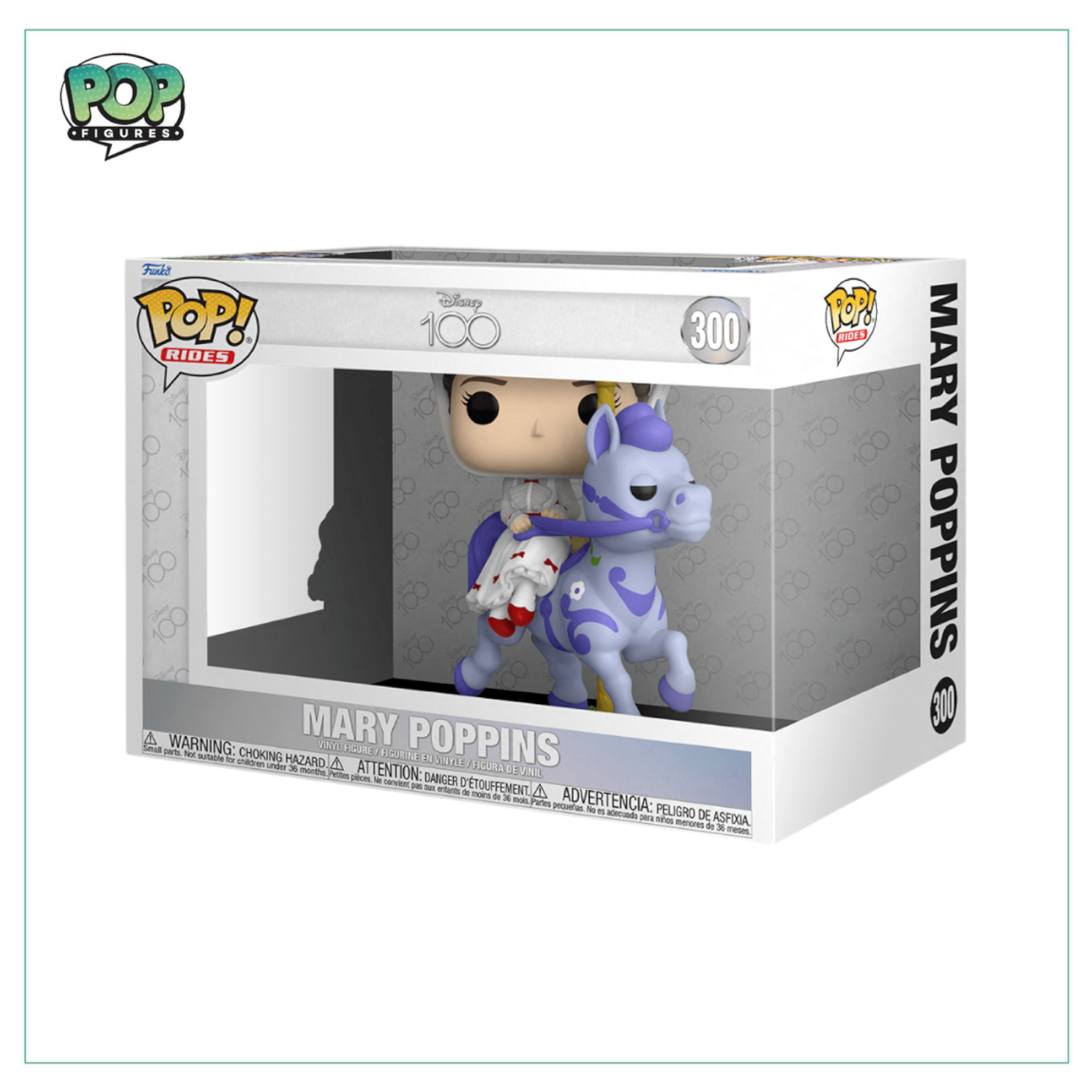 Mary Poppins #300 Funko Pop Ride! - Disney 100