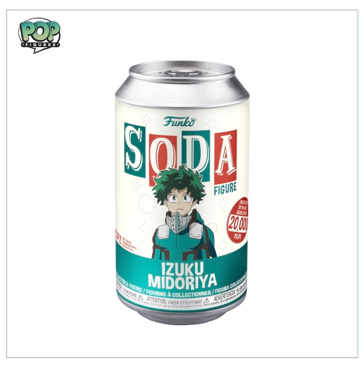 Izuku Midoriya Funko Soda Vinyl Figure! - My Hero Academia - LE20000 Pcs - Chance Of Chase