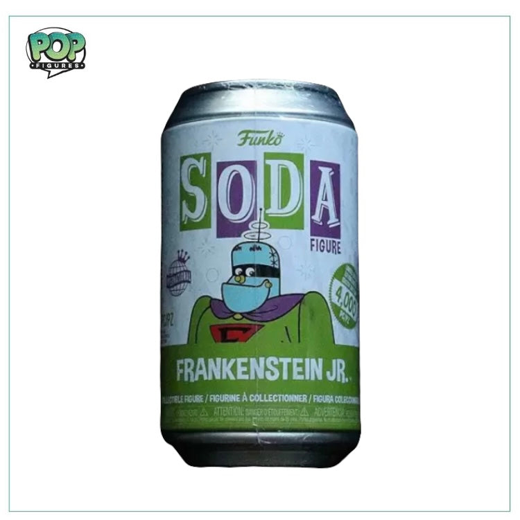 Frankenstein Jr Funko Soda Vinyl Figure! - Hanna-Barbera - LE4000 Pcs International - Chance of Chase