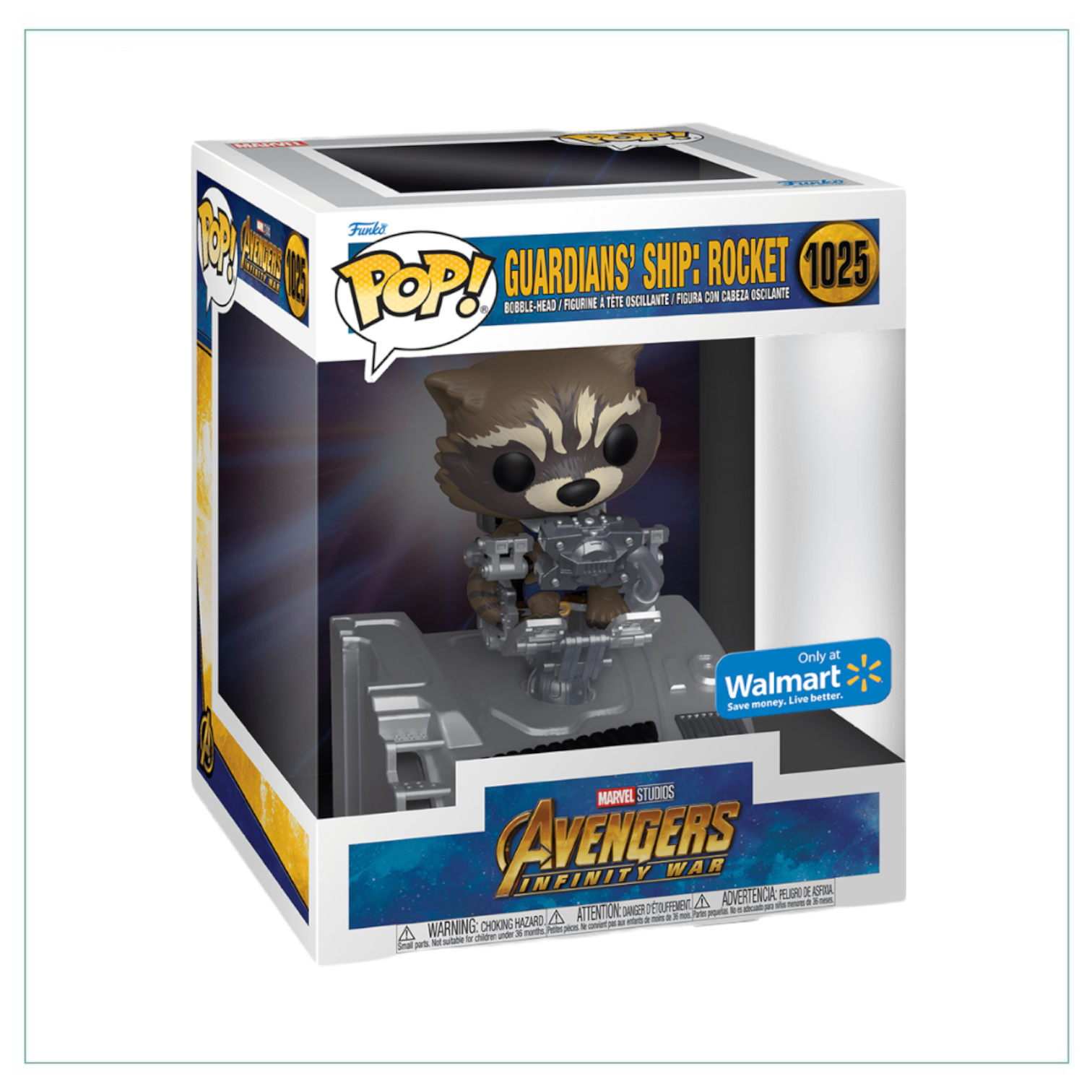 Guardians’ Ship: Rocket #1025 Funko Pop! Deluxe Avengers Infinity War - Walmart Exclusive