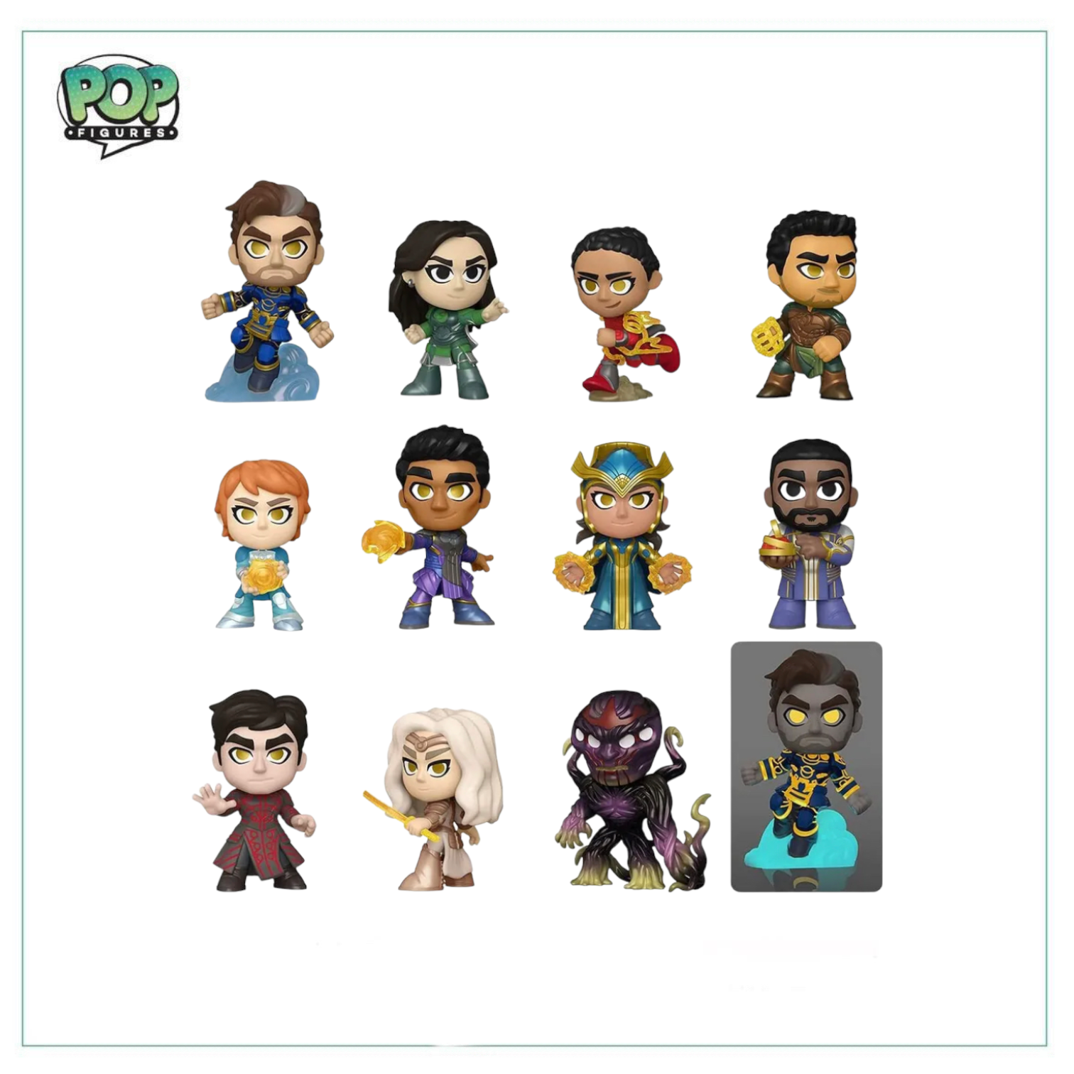 Marvel Eternals Mystery Mini! Marvel - Chance of Glow Chase