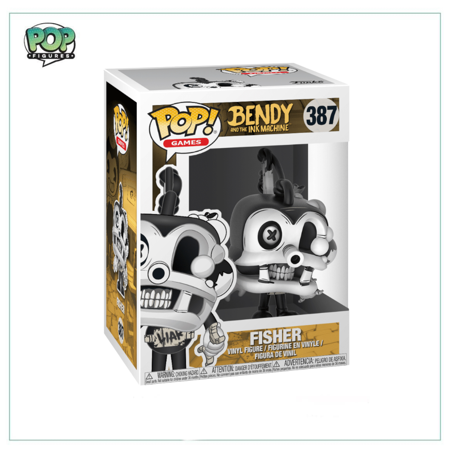 Fisher #387 Funko Pop! Bendy And The Ink Machine
