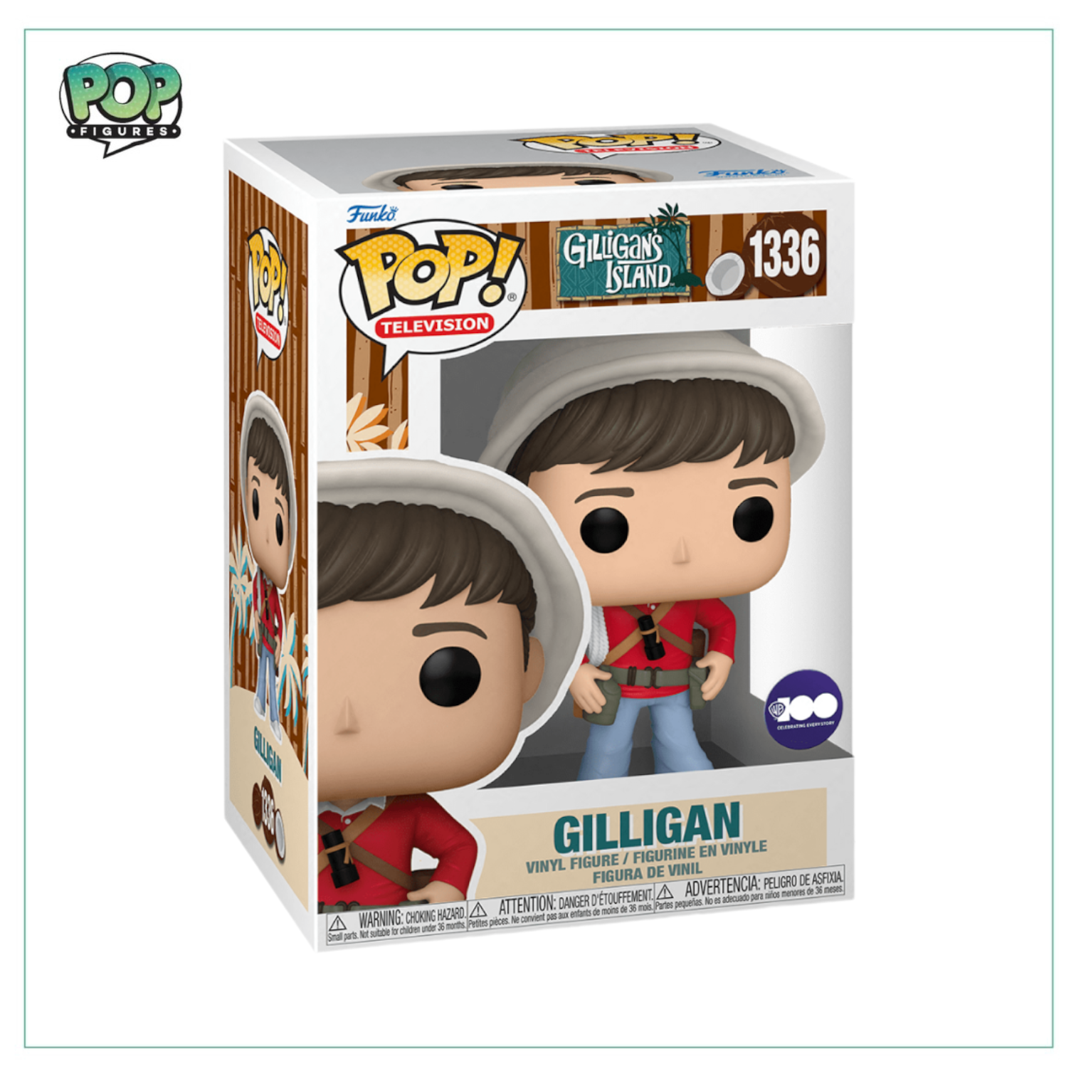 Gilligan #1336 Funko Pop! - Gilligan’s Island