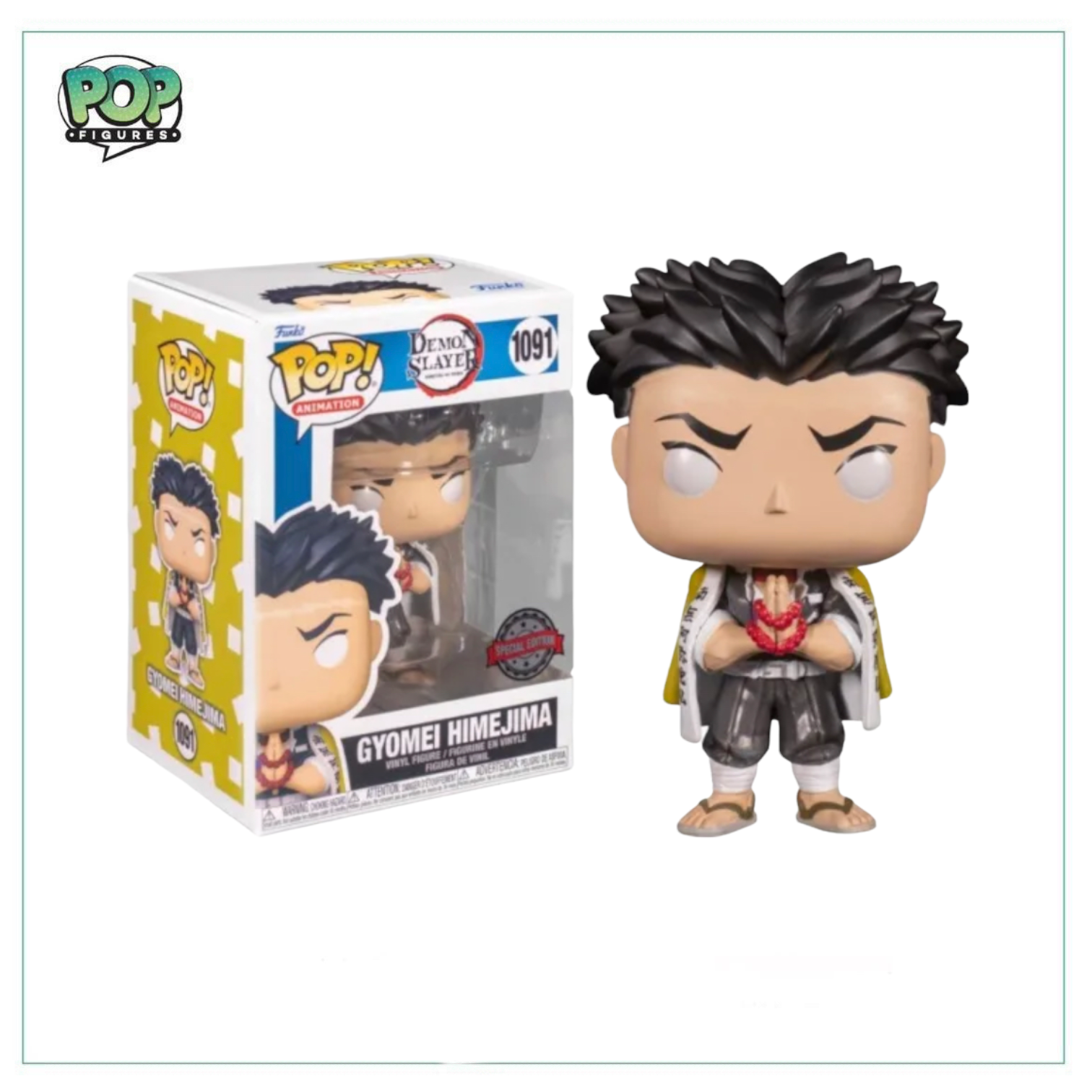Gyomei Himejima #1091 Funko Pop! Demon Slayer - Special Edition