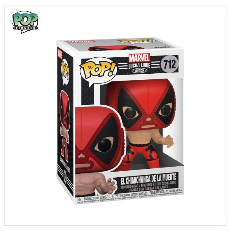 El Chimichamga De La Muerte (Deadpool) #712 Funko Pop! Marvel LuchaLibre Edition