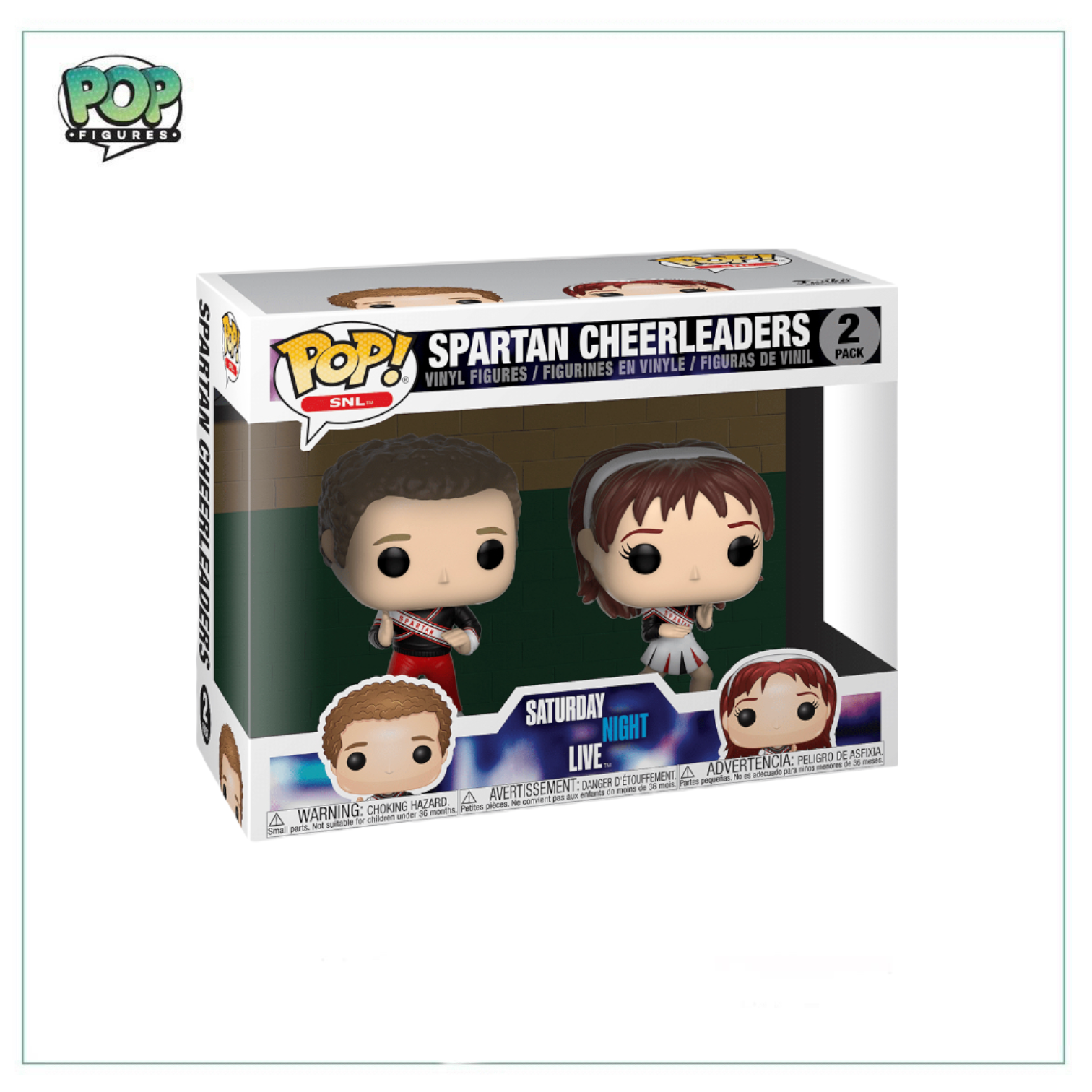 Spartan Cheerleaders 2 Pack Deluxe Vinyl Saturday Night Live