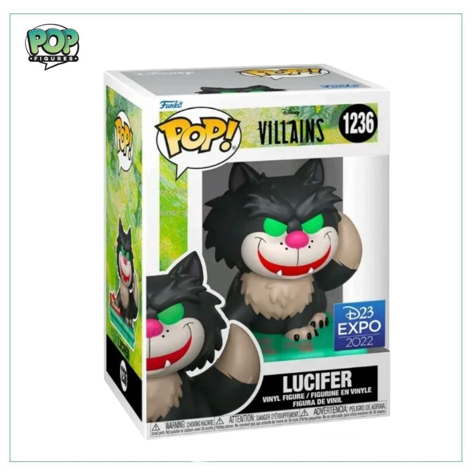 Lucifer #1236 Funko Pop! Disney Villains - 2022 D23 Expo Exclusive