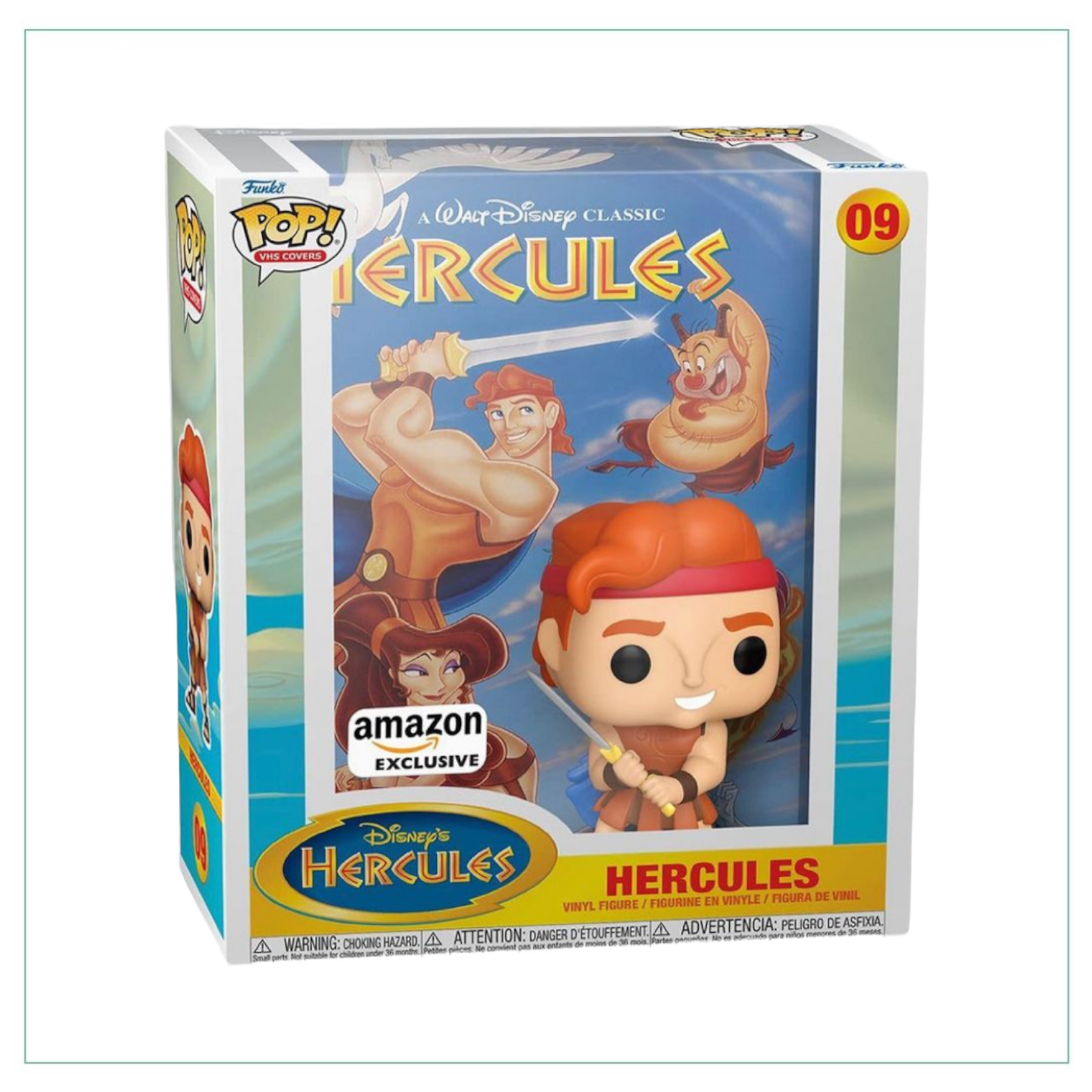 Hercules #09 Funko Pop! VHS Cover Hercules - Amazon Exclusive