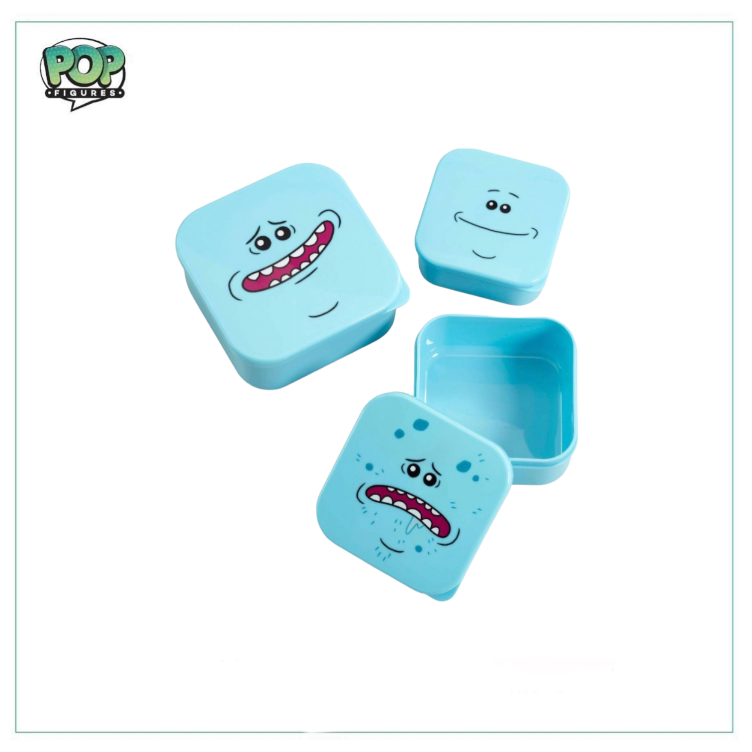 Mr Meeseeks Nesting Storage Boxes - 3 Pack Set!