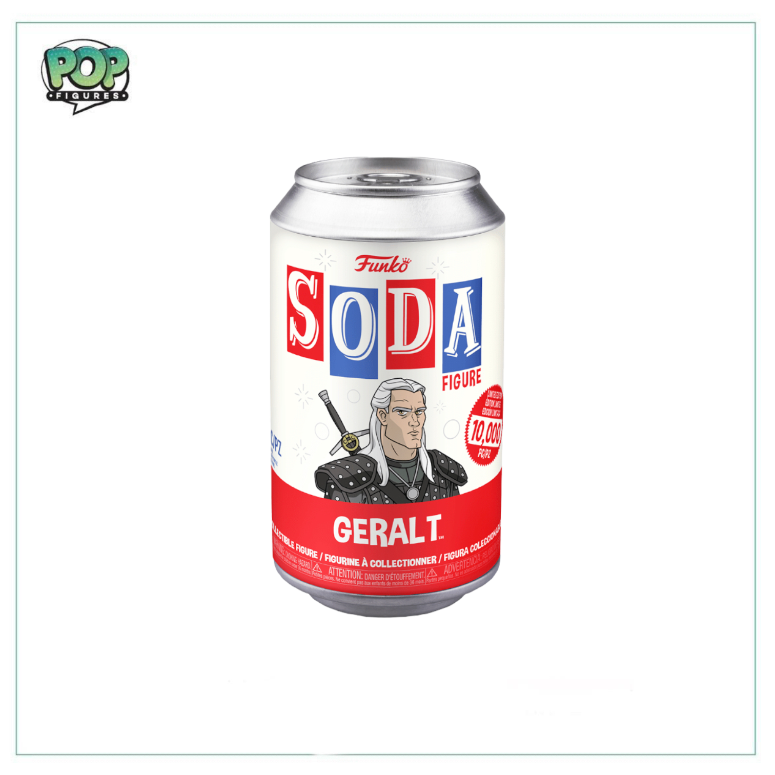 Geralt Funko Soda Vinyl Figure! - The Witcher - LE10000 Pcs - Chance Of Chase