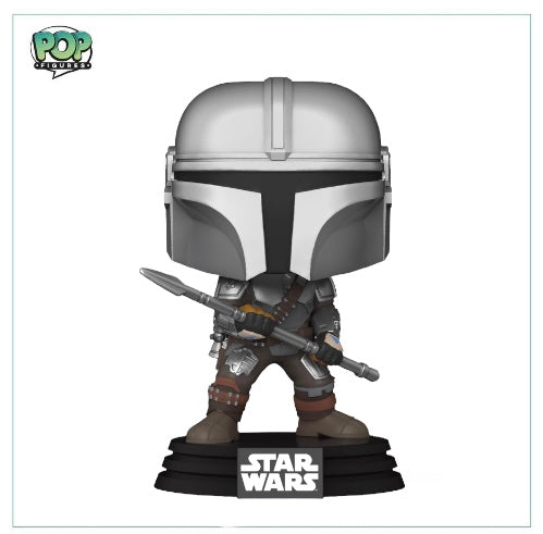 The Mandalorian with Beskar Staff #479 Funko Pop! - Star Wars - Funko Exclusive