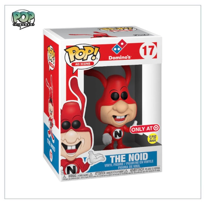 The Noid #17 (Glows In The Dark) Funko Pop! Ad Icon: Domino's. Target Exclusive. Condition 9.5/10