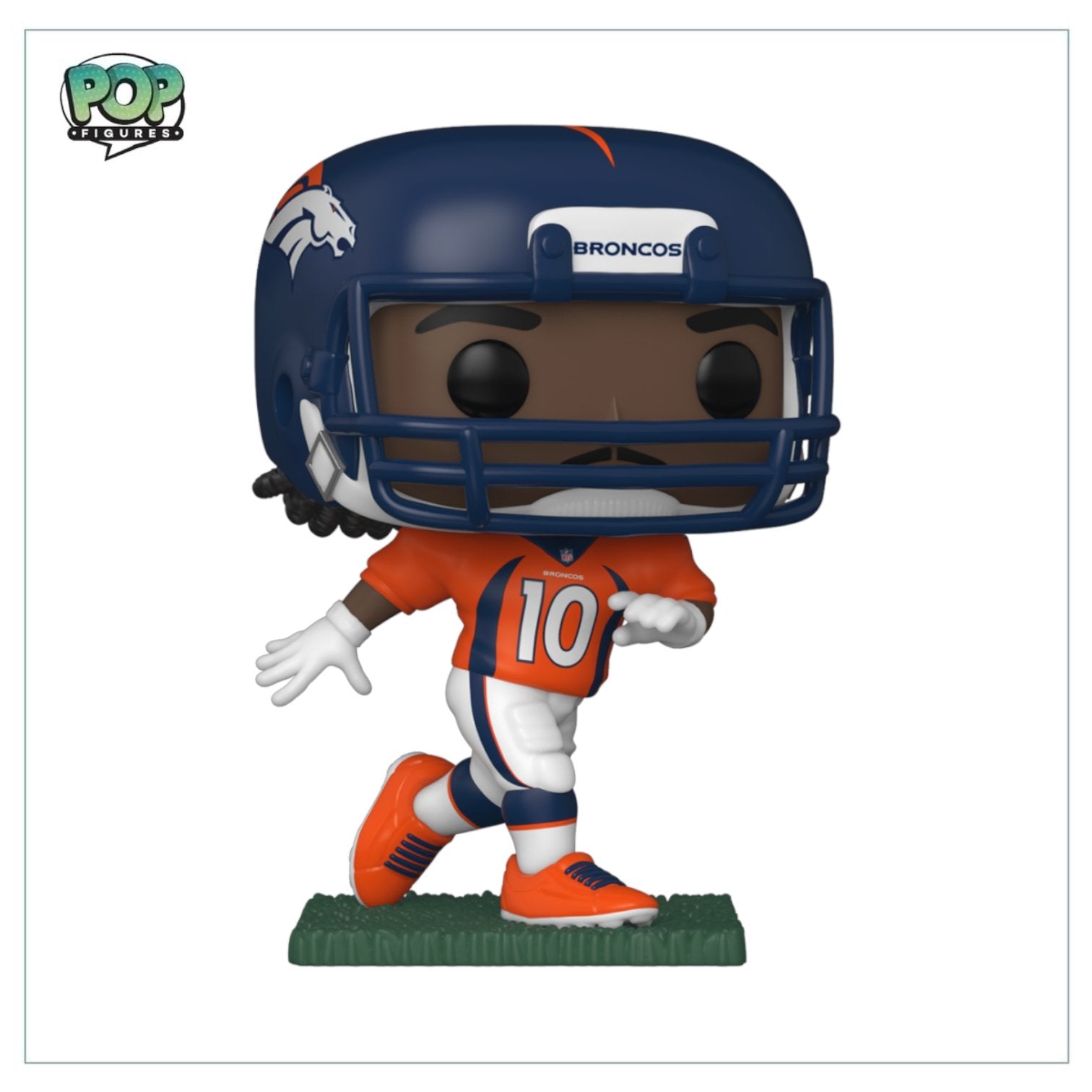 Jerry Jeudy (Home Uniform) #164 Funko Pop! NFL - PREORDER - Pop Figures | Funko | Pop Funko | Funko Pop
