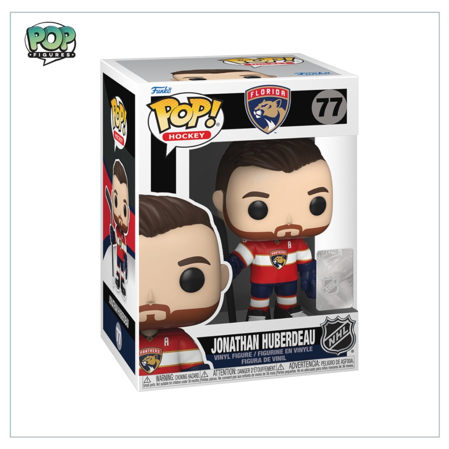 Jonathan Huberdeau #77 Funko Pop! NHL - PREORDER - Pop Figures | Funko | Pop Funko | Funko Pop