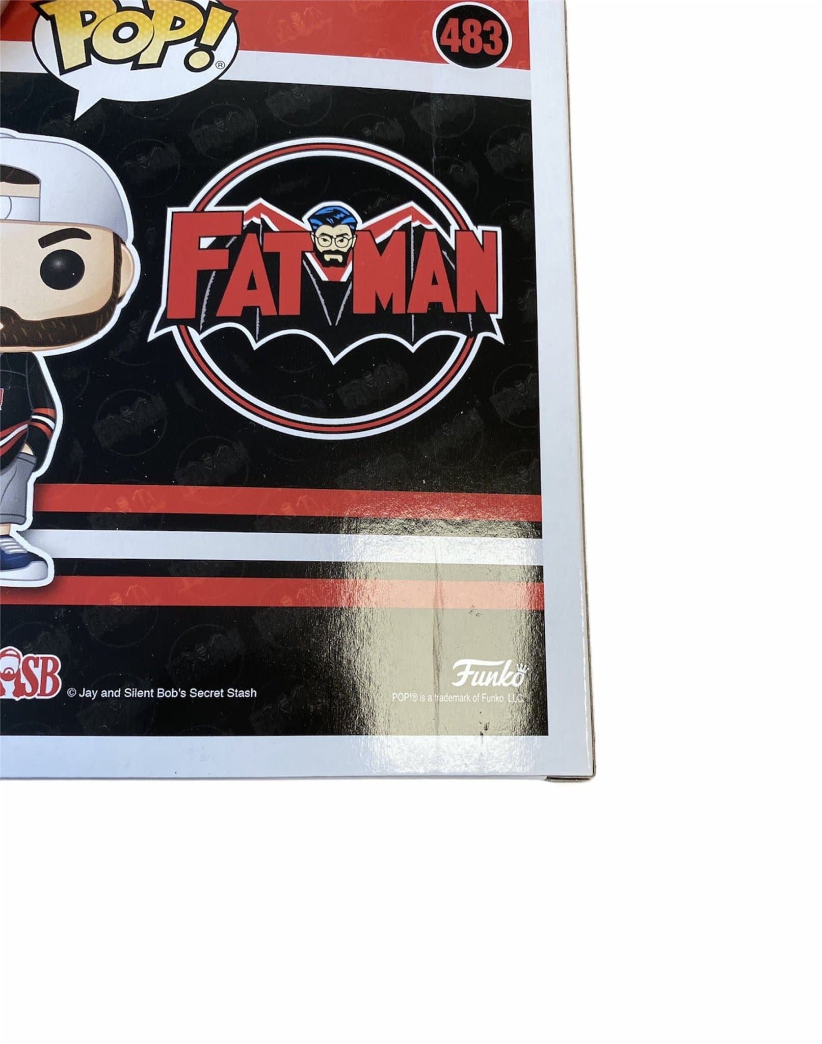 Kevin Smith #483 Funko Pop! Fat Man. LA Comic Con Exclusive. Condition 9/10 - Pop Figures