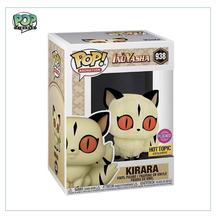 Kirara (Flocked) #938 Funko Pop! InuYasha, Hot Topic Exclusive - Pop Figures | Funko | Pop Funko | Funko Pop