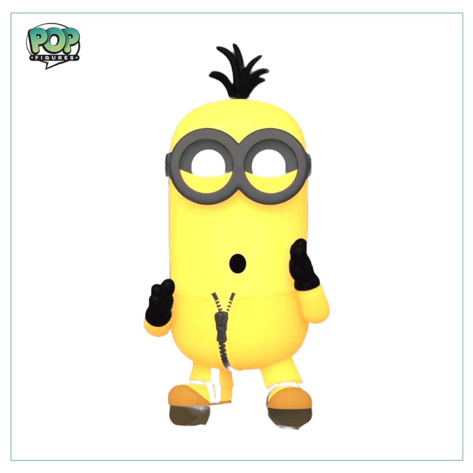 Kung Fu Kevin (Glow In The Dark) #904 Funko Pop! Minions: The Rise Of Gru, FYE Exclusive - Pop Figures | Funko | Pop Funko | Funko Pop