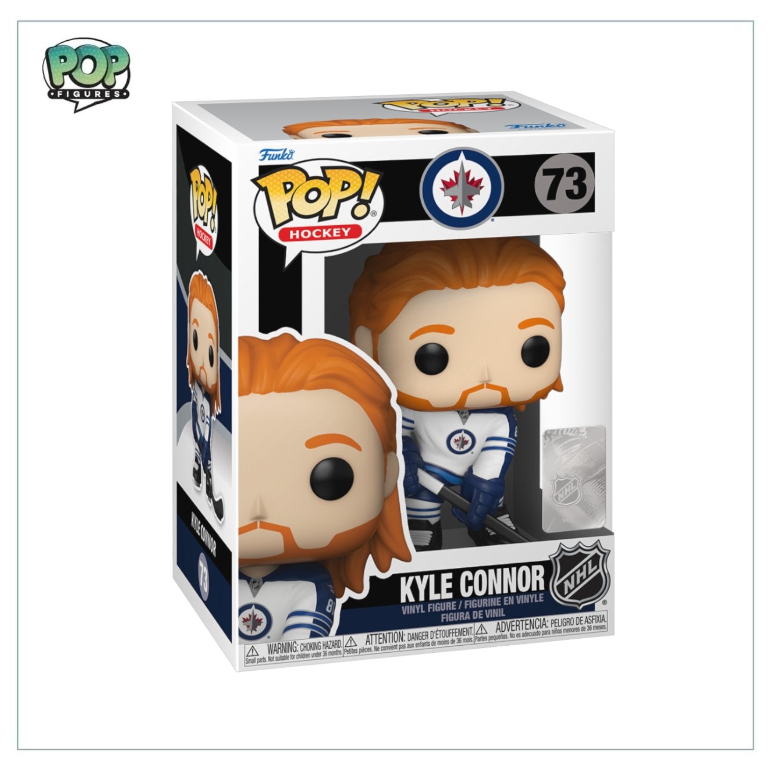 Kyle Connor #73 Funko Pop! NHL - PREORDER - Pop Figures | Funko | Pop Funko | Funko Pop