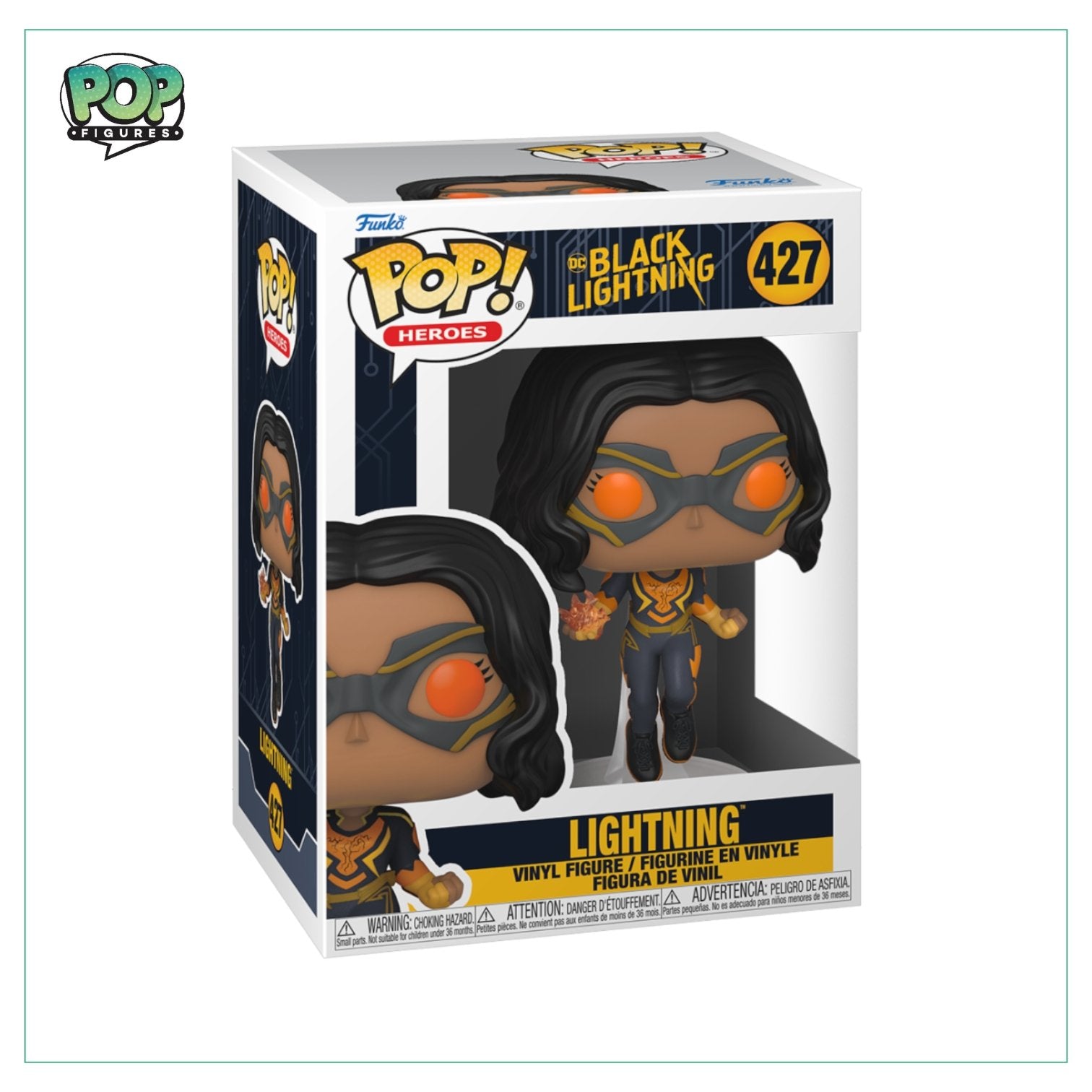 Lightning #427 Funko Pop! Black Lightning - PREORDER - Pop Figures | Funko | Pop Funko | Funko Pop